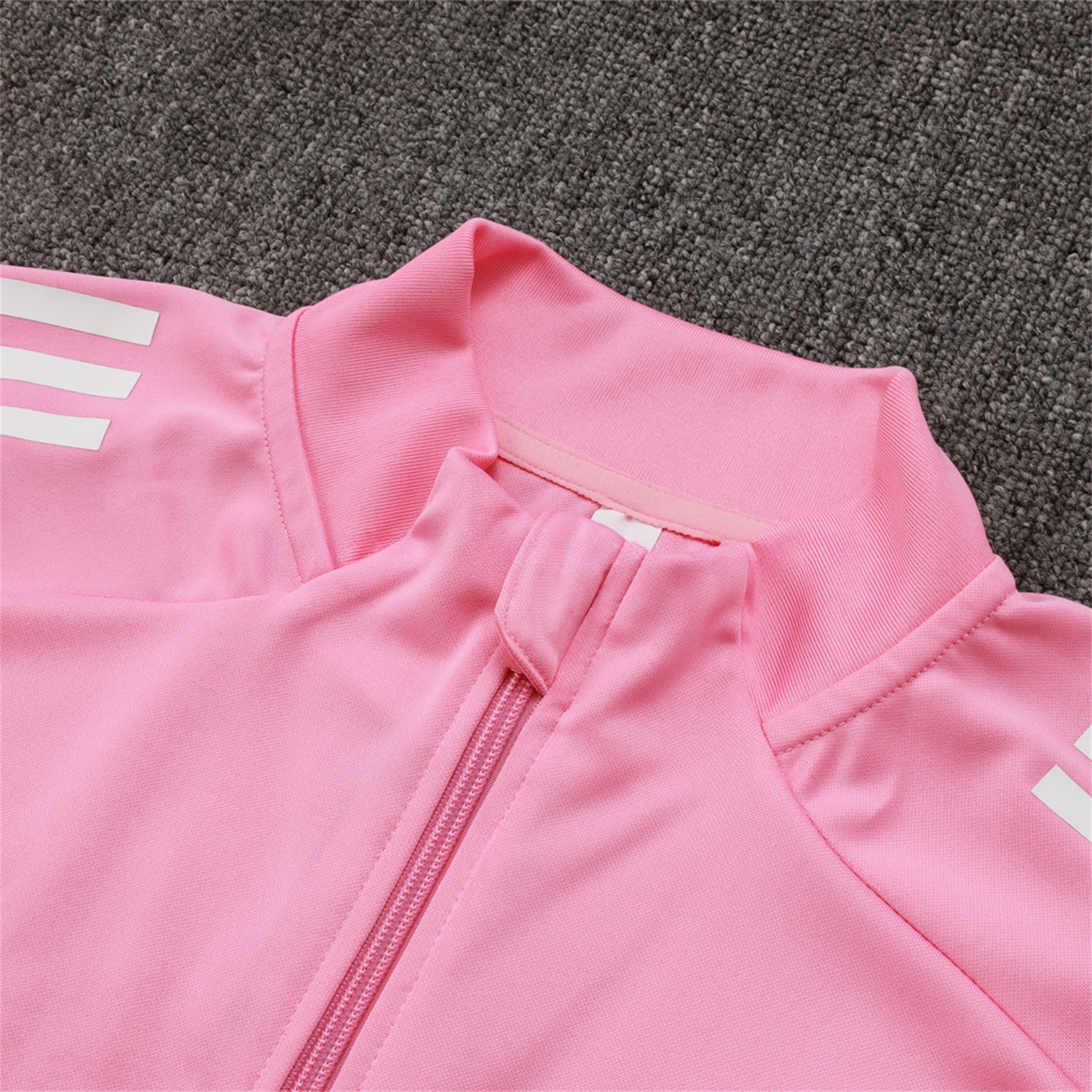 INT M.A.M 25-26 Jacket Training Tracksuit - Pink Top and Black Pants - ReplicasJersey