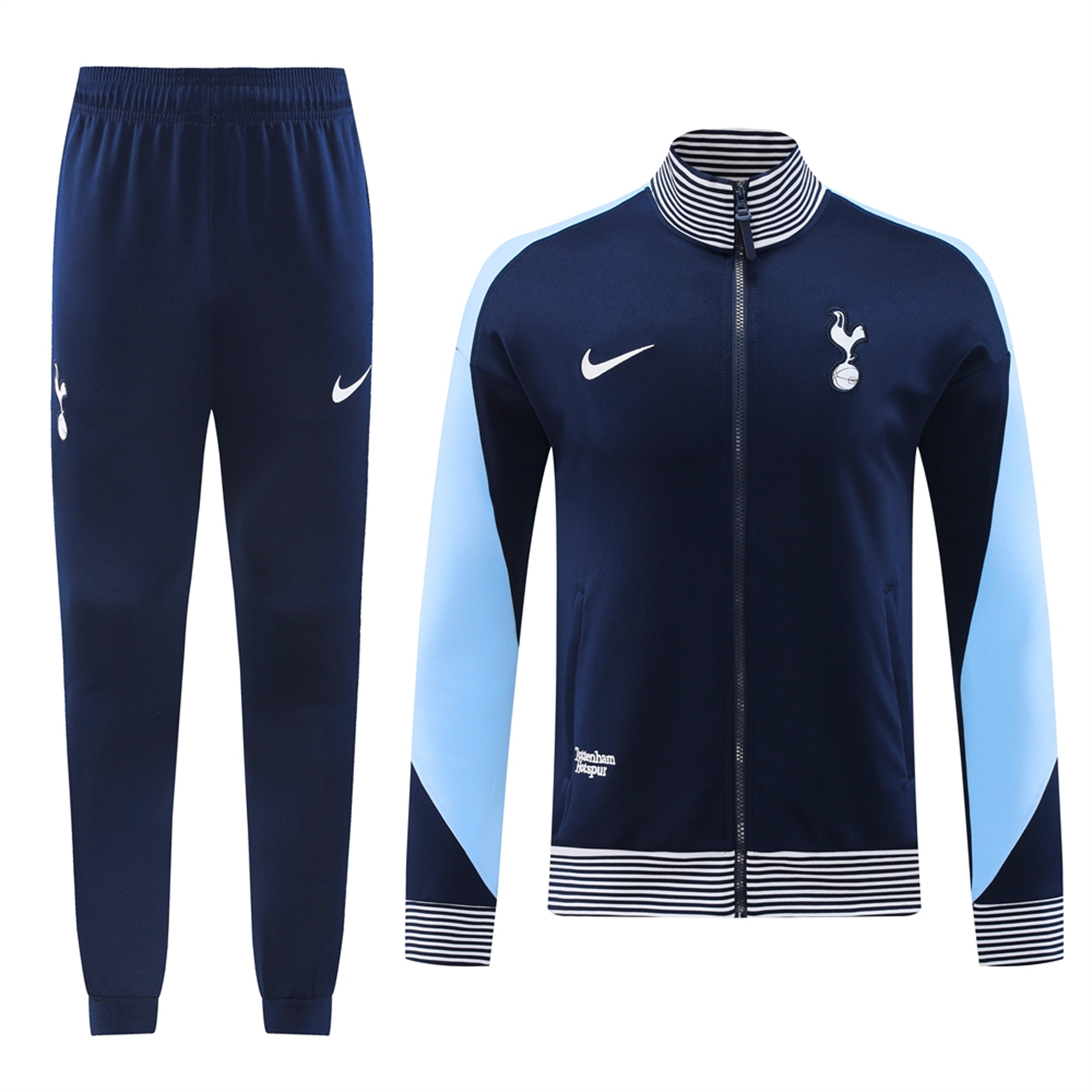 Tottenham Hotspur 24-25 Jacket Training Tracksuit - Royal Blue - ReplicasJersey