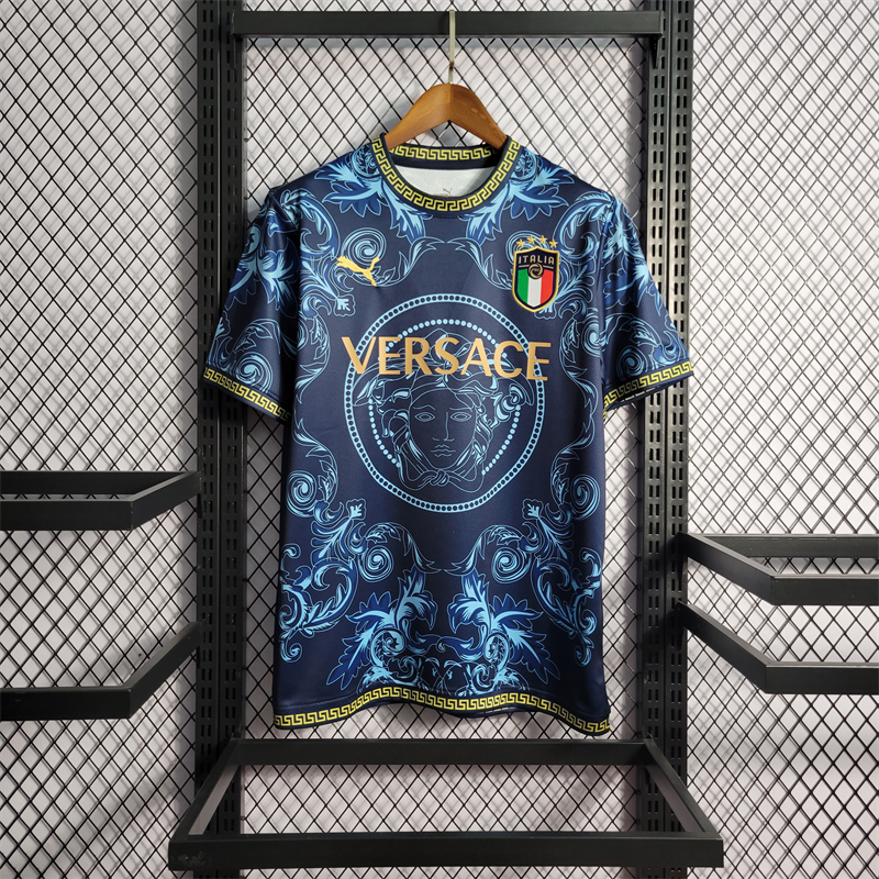 Italy X Versace Special Edition Jersey - Fans Version - ReplicasJersey