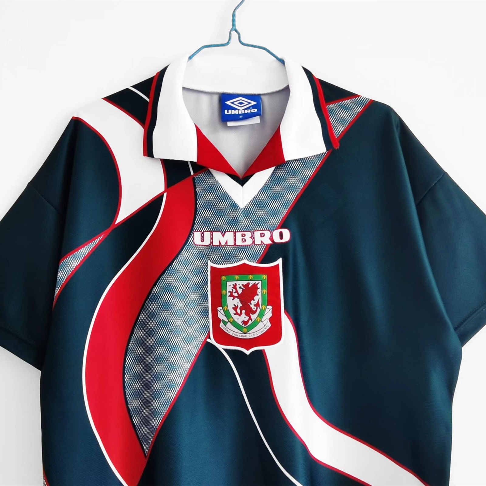 Retro Wales 1994 Away Stadium Jersey - ReplicasJersey