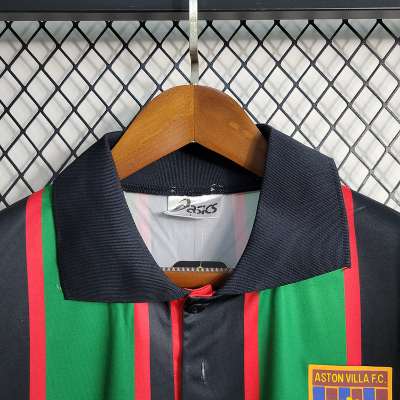 Retro Aston Villa 1993-95 Away Jersey - ReplicasJersey