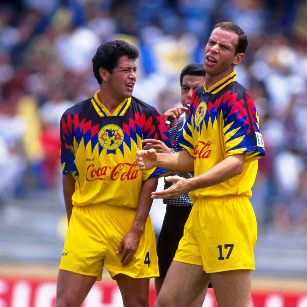 Retro Club América 1995-96 Home Stadium Jersey - ReplicasJersey
