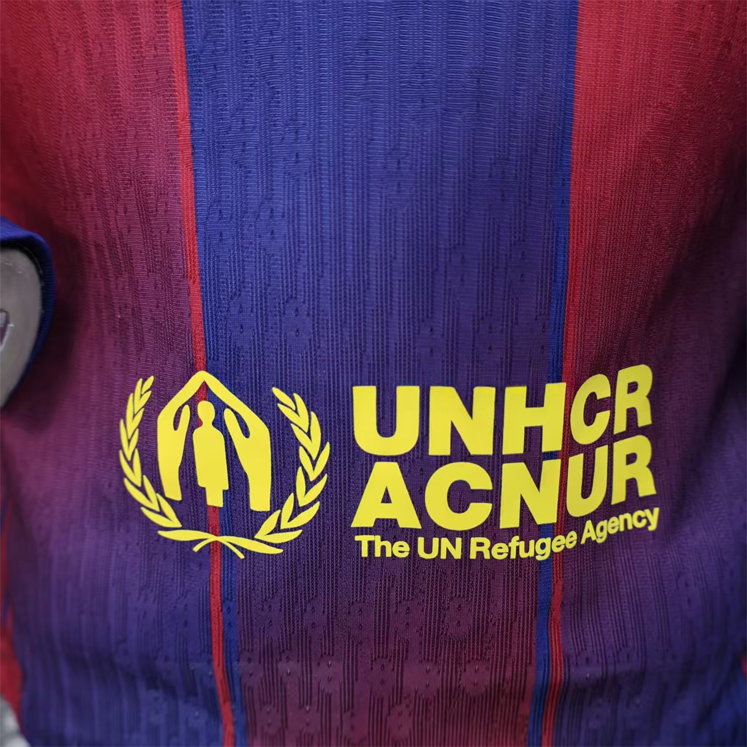 B.A.R.S.A 25-26 Home Long Sleeves Jersey (Leaked Version 2) - Player Version - ReplicasJersey