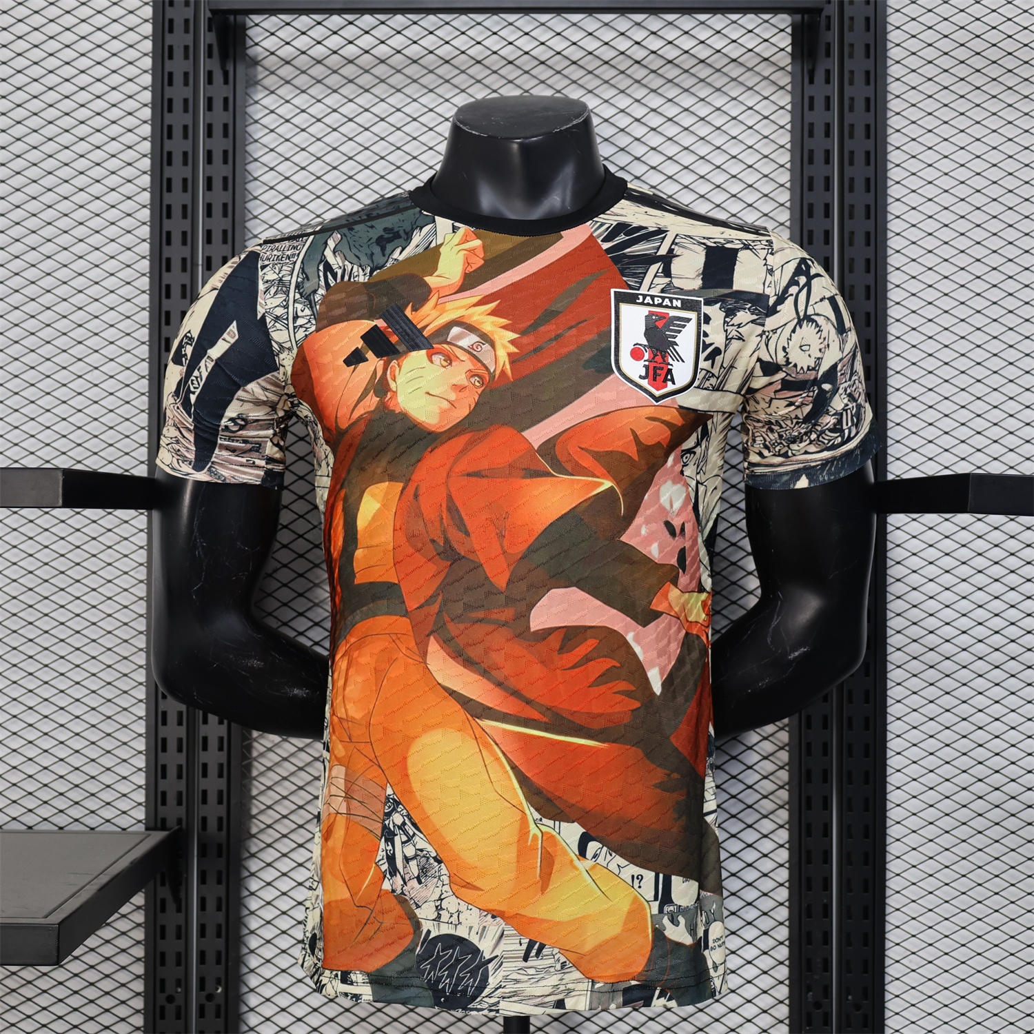 Japan 25-26 Uzumaki Naruto(sennin) Special Edition Jersey - Player Version - ReplicasJersey