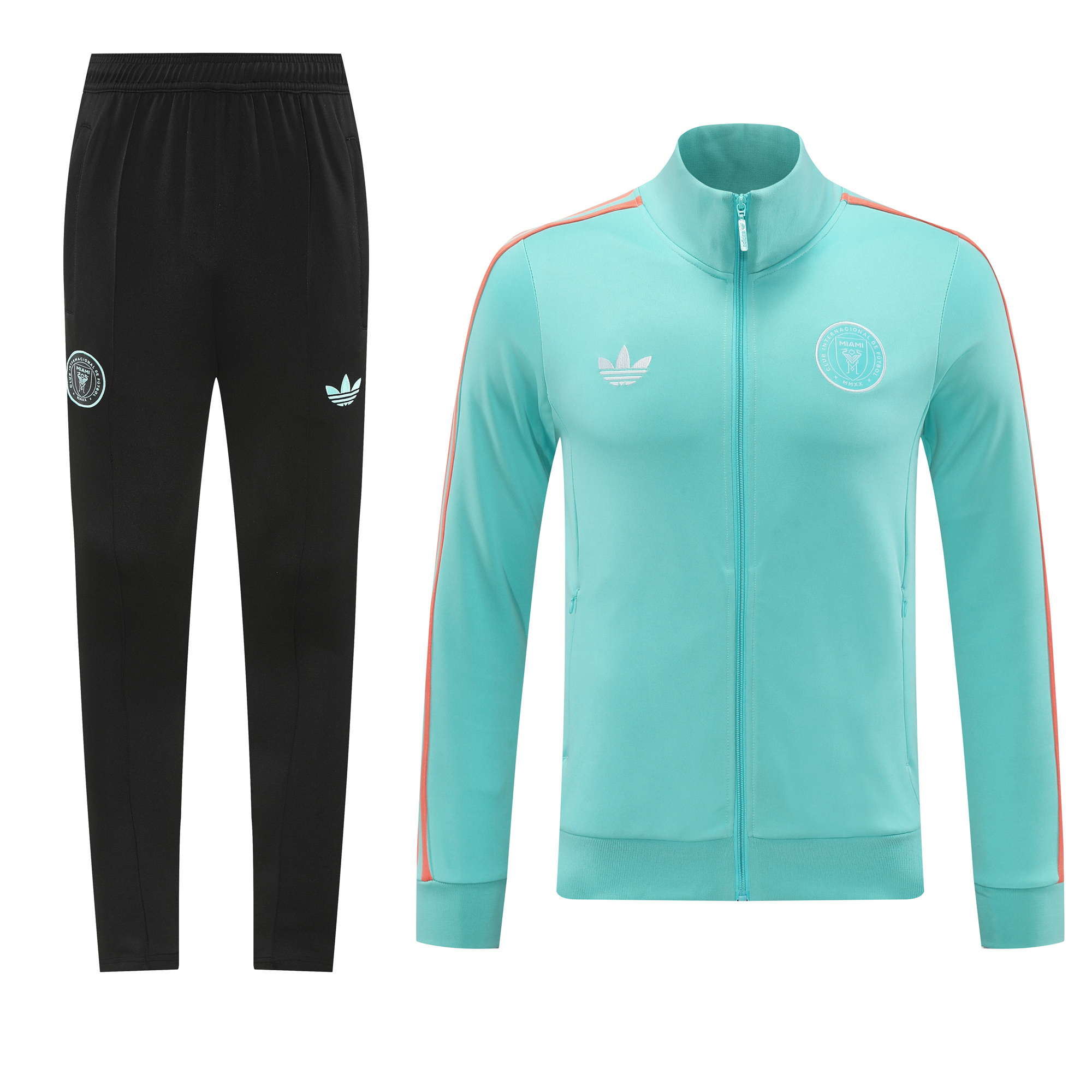 INT M.A.M 24-25 Jacket Training Tracksuit - Cyan-blue - ReplicasJersey