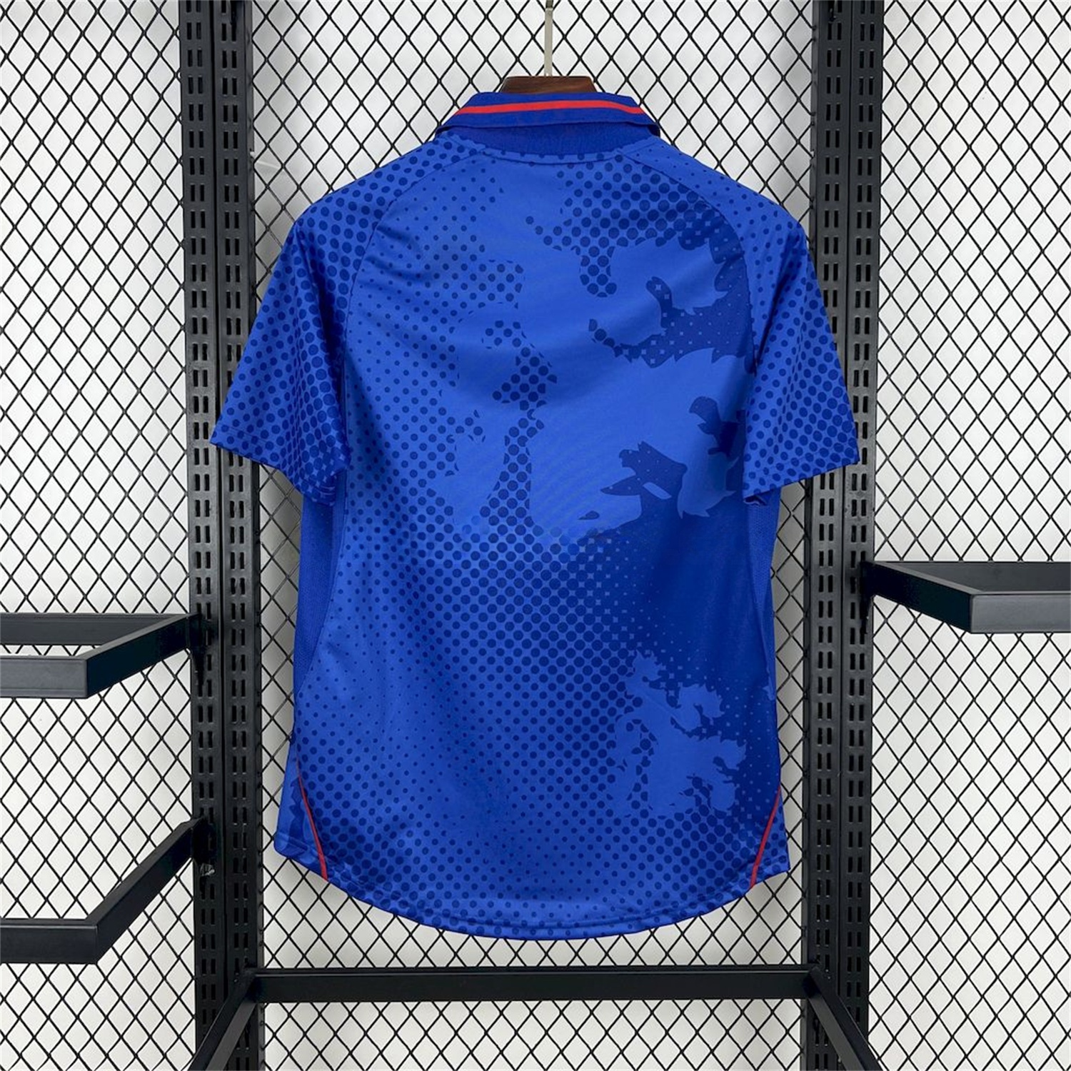 Retro Glasgow Rangers 2002-03 Home Jersey - ReplicasJersey