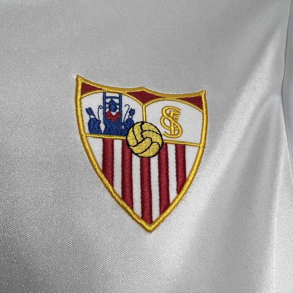 Retro Sevilla FC 1987-90 Home Jersey - ReplicasJersey