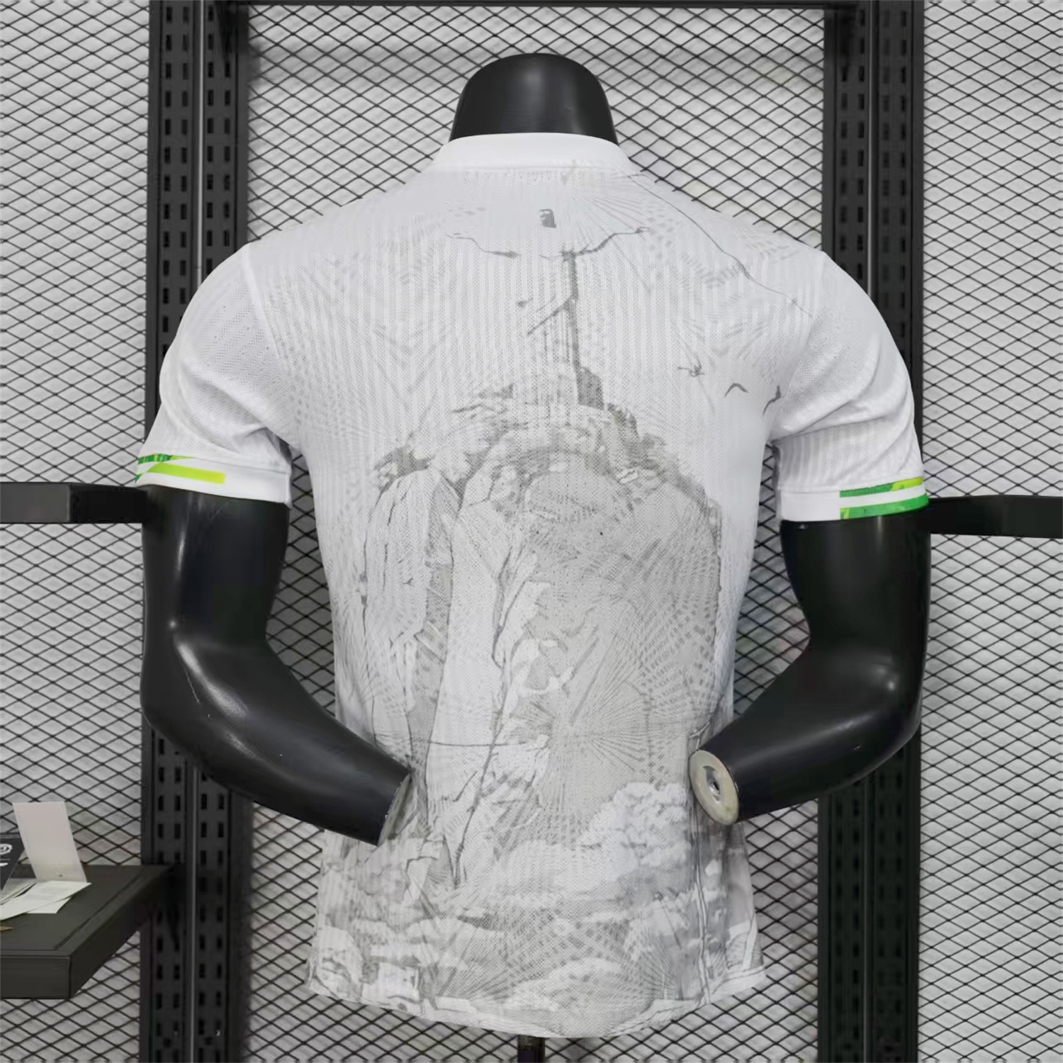 Brazil 25-26 Christ the Redeemer Statue White Jersey - Player Version - ReplicasJersey