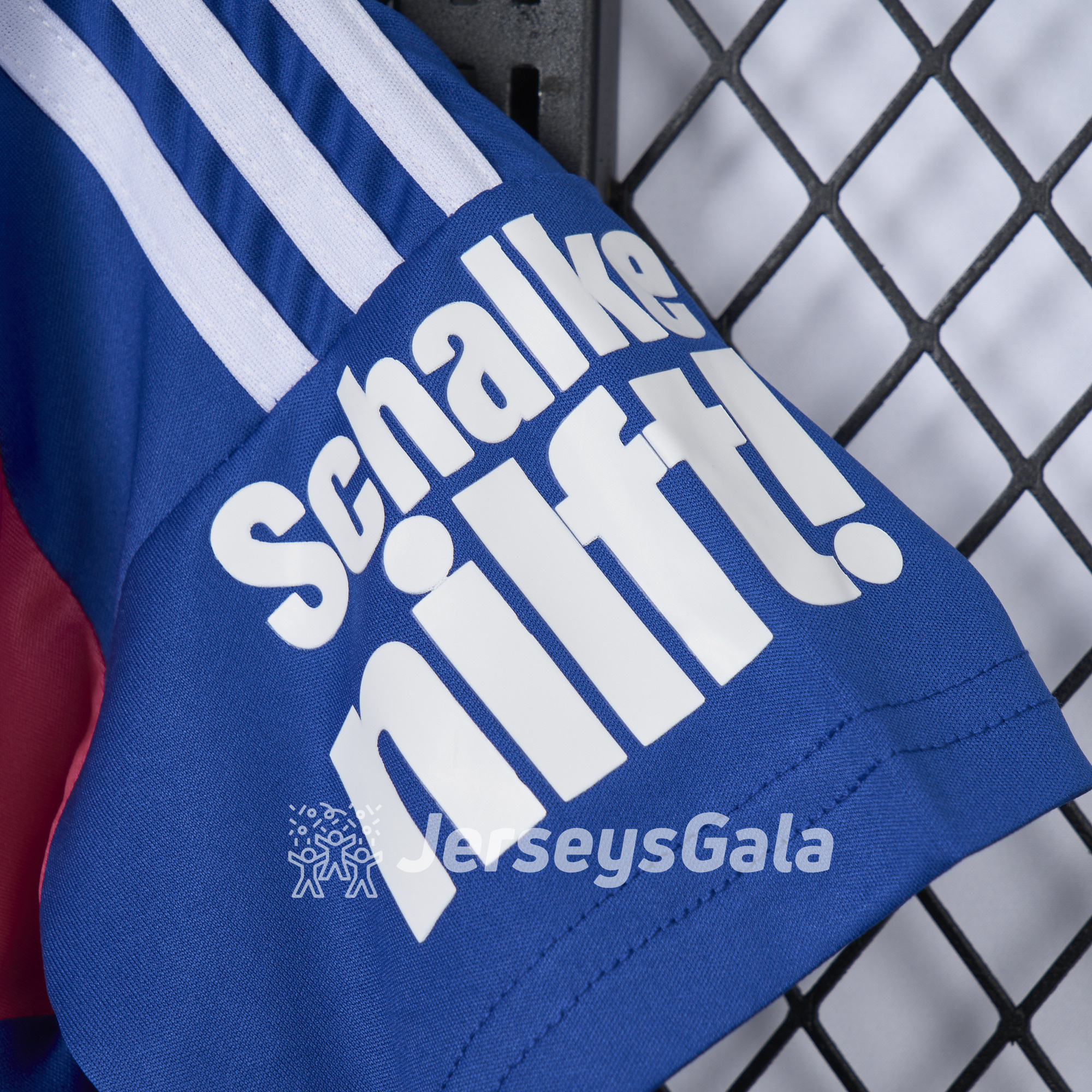 Schalke 04 24-25 German Cancer Aid Special Jersey - Fans Version - ReplicasJersey
