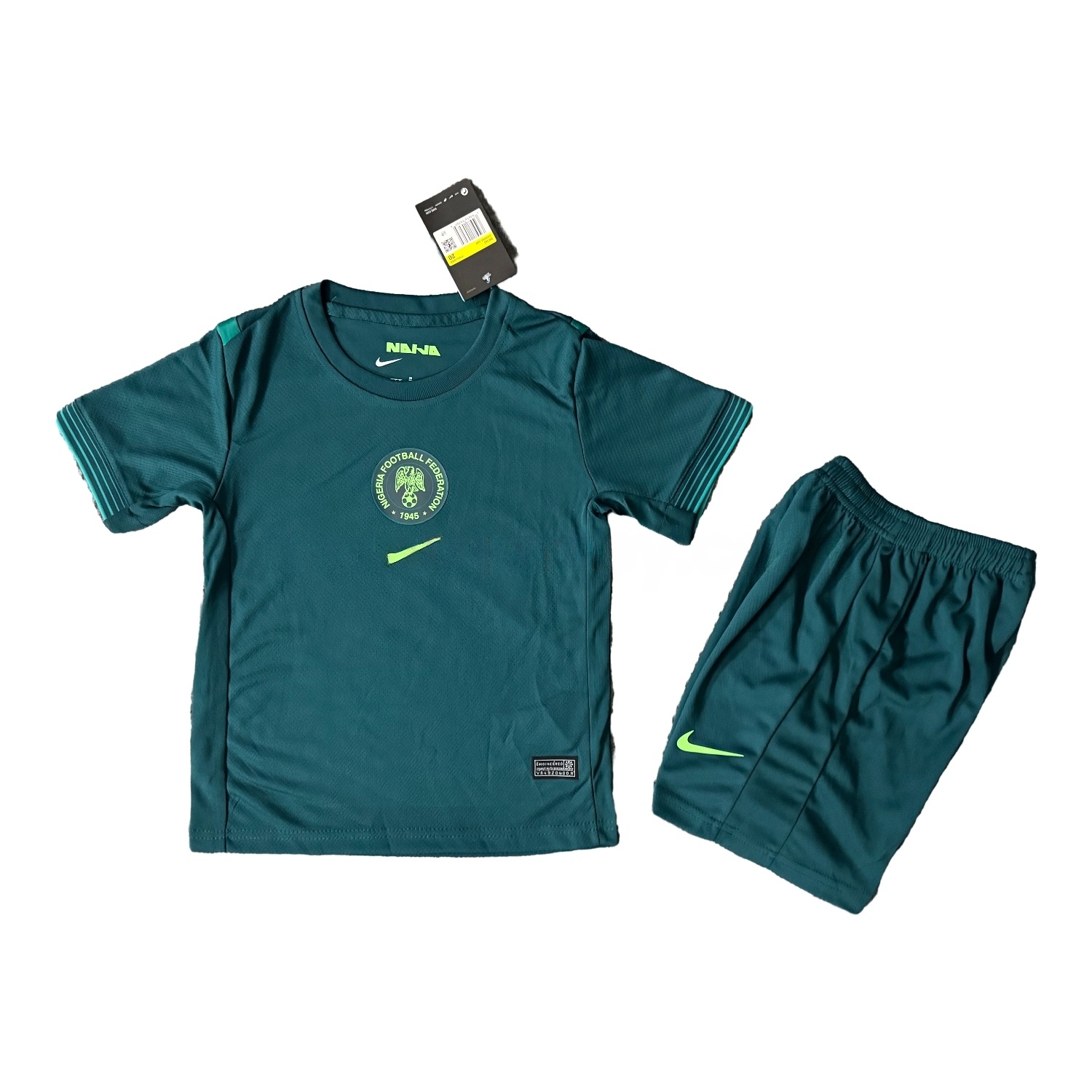 Nigeria Women 25-26 Home Kids Kit - ReplicasJersey