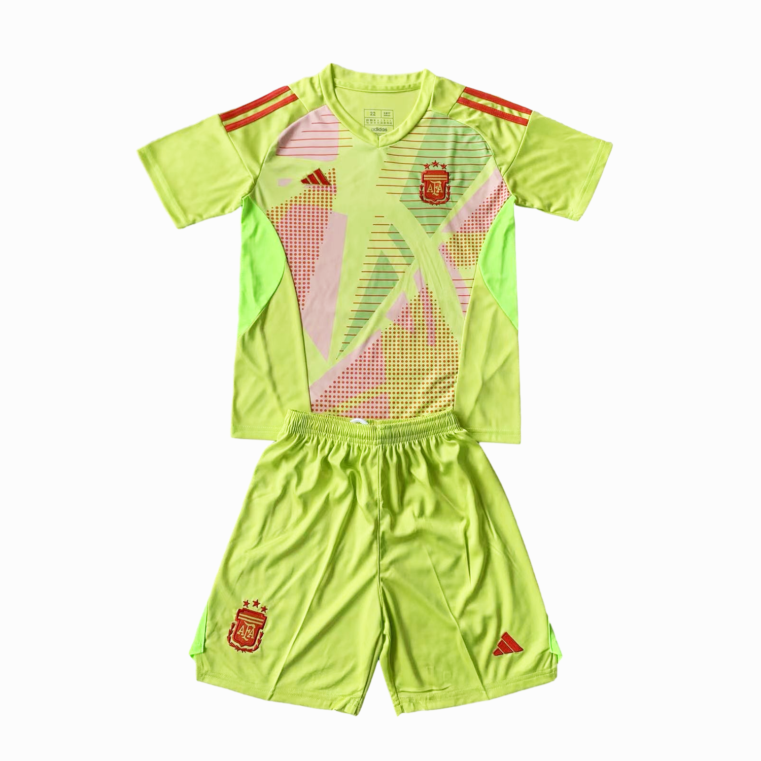 Argentina 2024 Goalkeeper Kids Kit - Green - ReplicasJersey