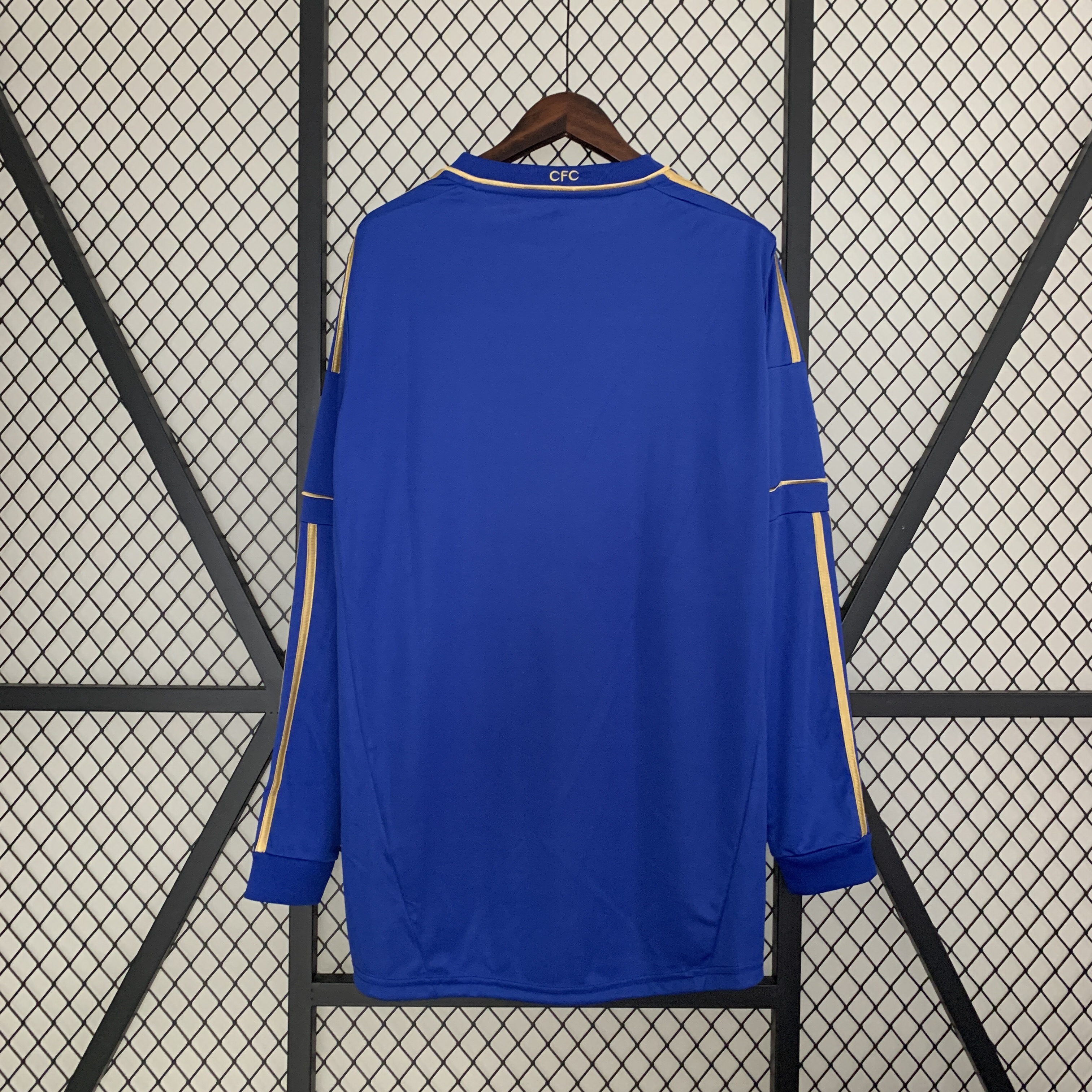 Retro CHELSEA 2012-13 Home Stadium Long Sleeve Jersey - ReplicasJersey