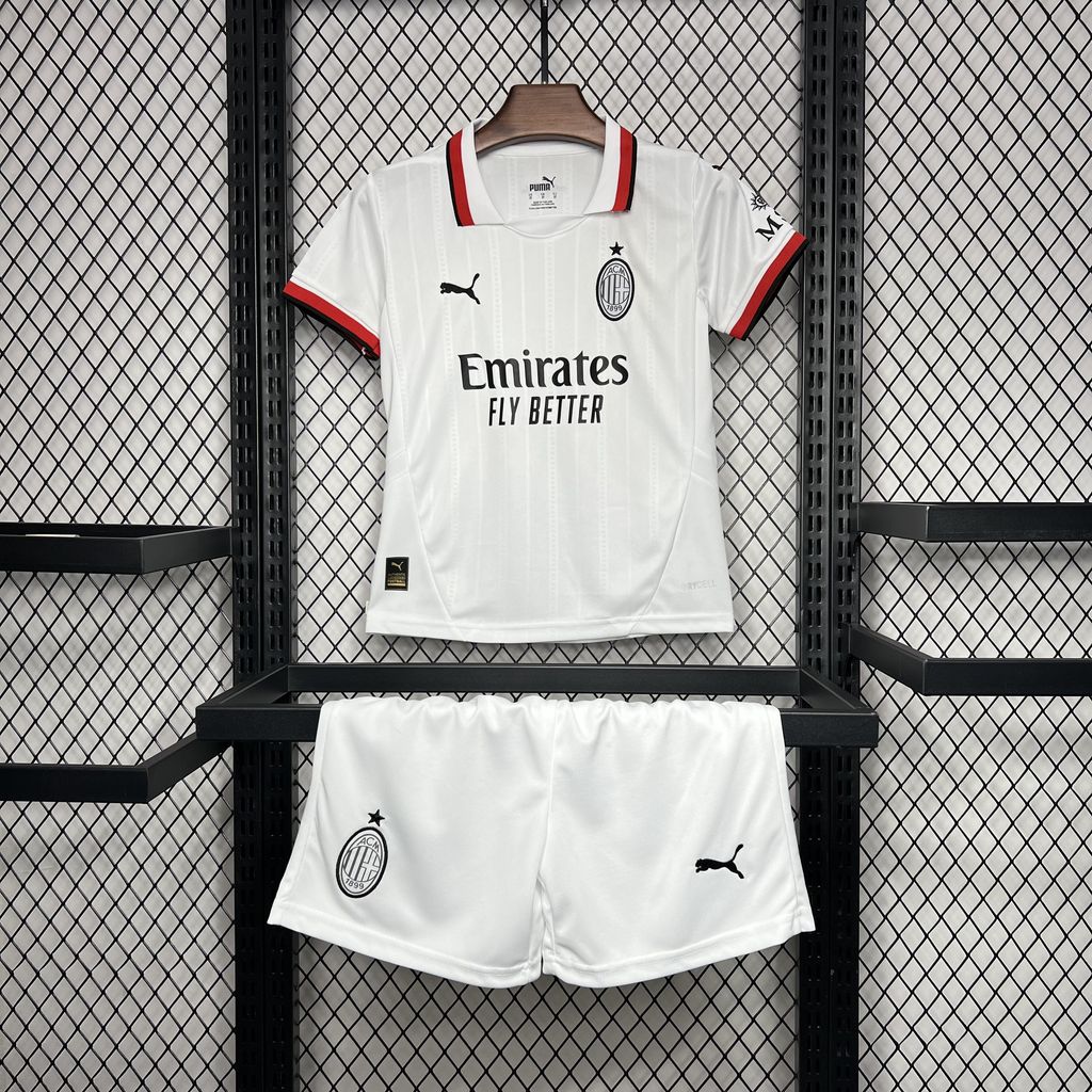 AC Milan 24-25 Away Kids Kit - ReplicasJersey