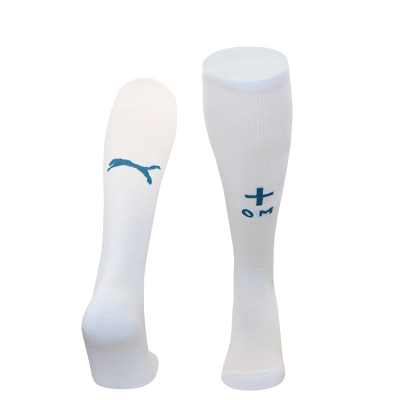 Marseille 24-25 Home Socks - White - ReplicasJersey