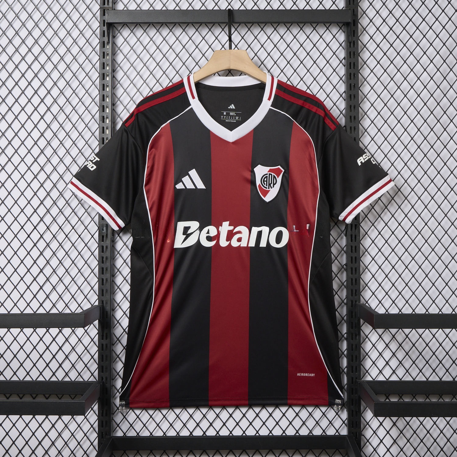 River Plate 25-26 Away Jersey With Chest Sponsor - Fans Version - ReplicasJersey
