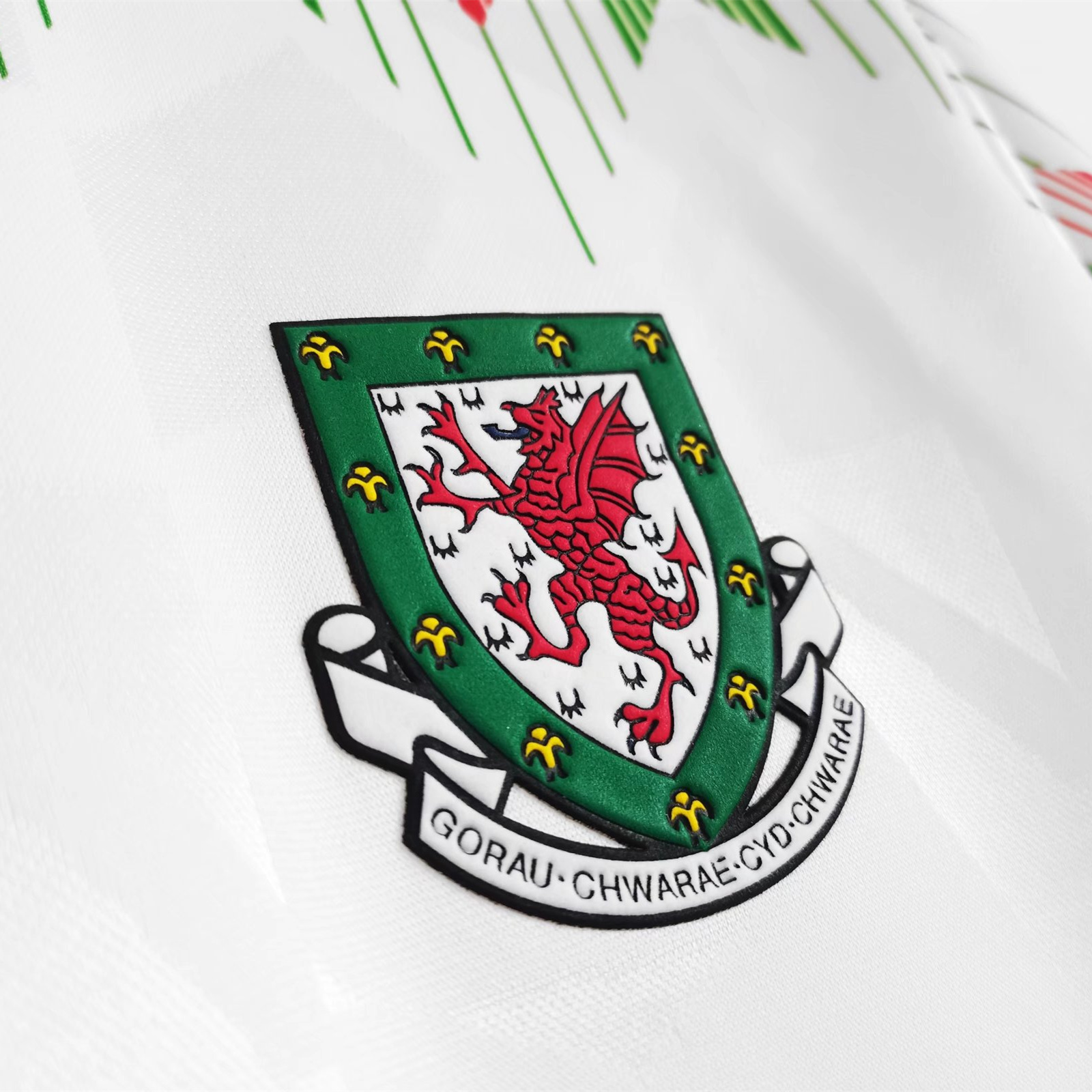 Retro Wales 1990-92 Away Stadium Jersey - ReplicasJersey