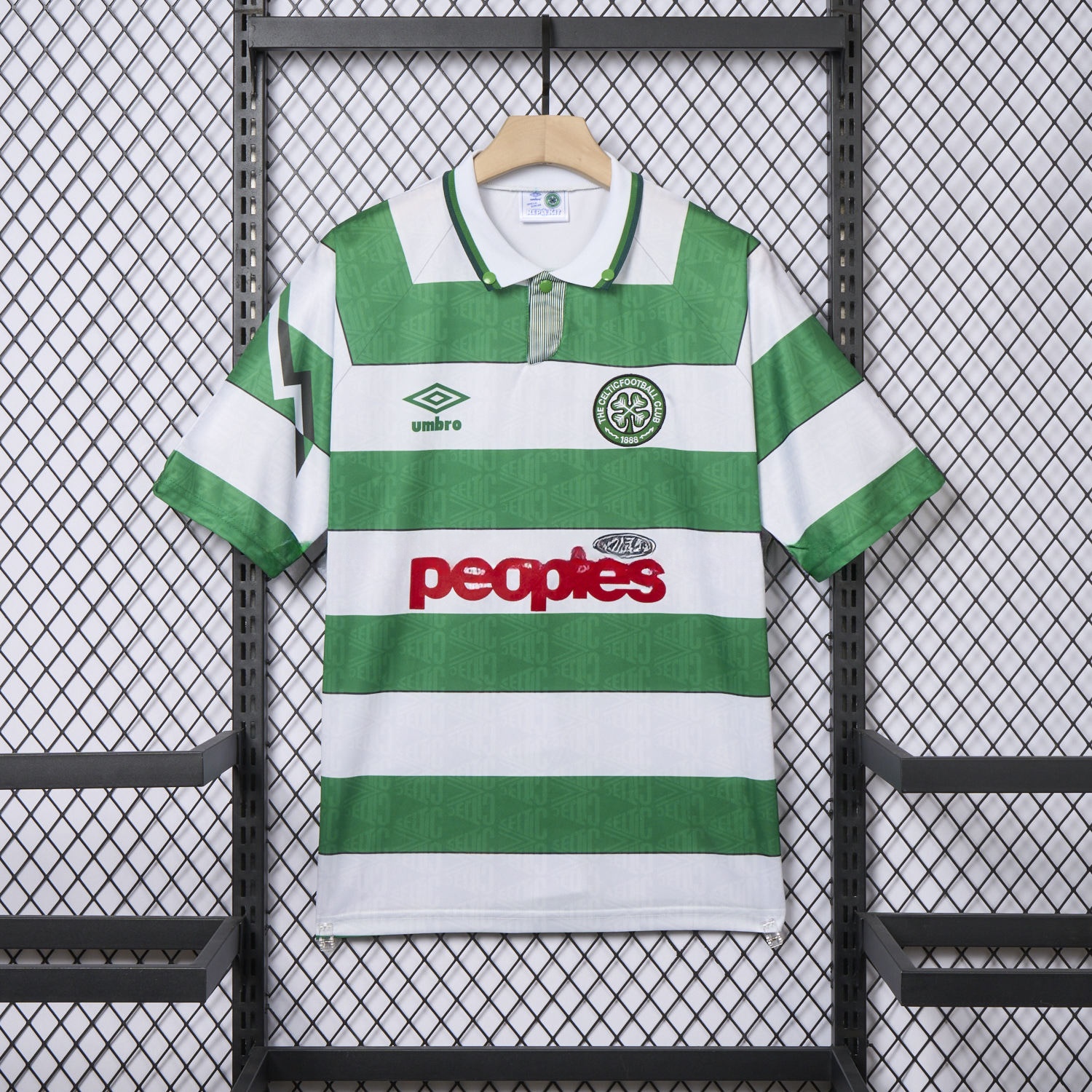 Retro Celtic 1991-92 Home Jersey - ReplicasJersey