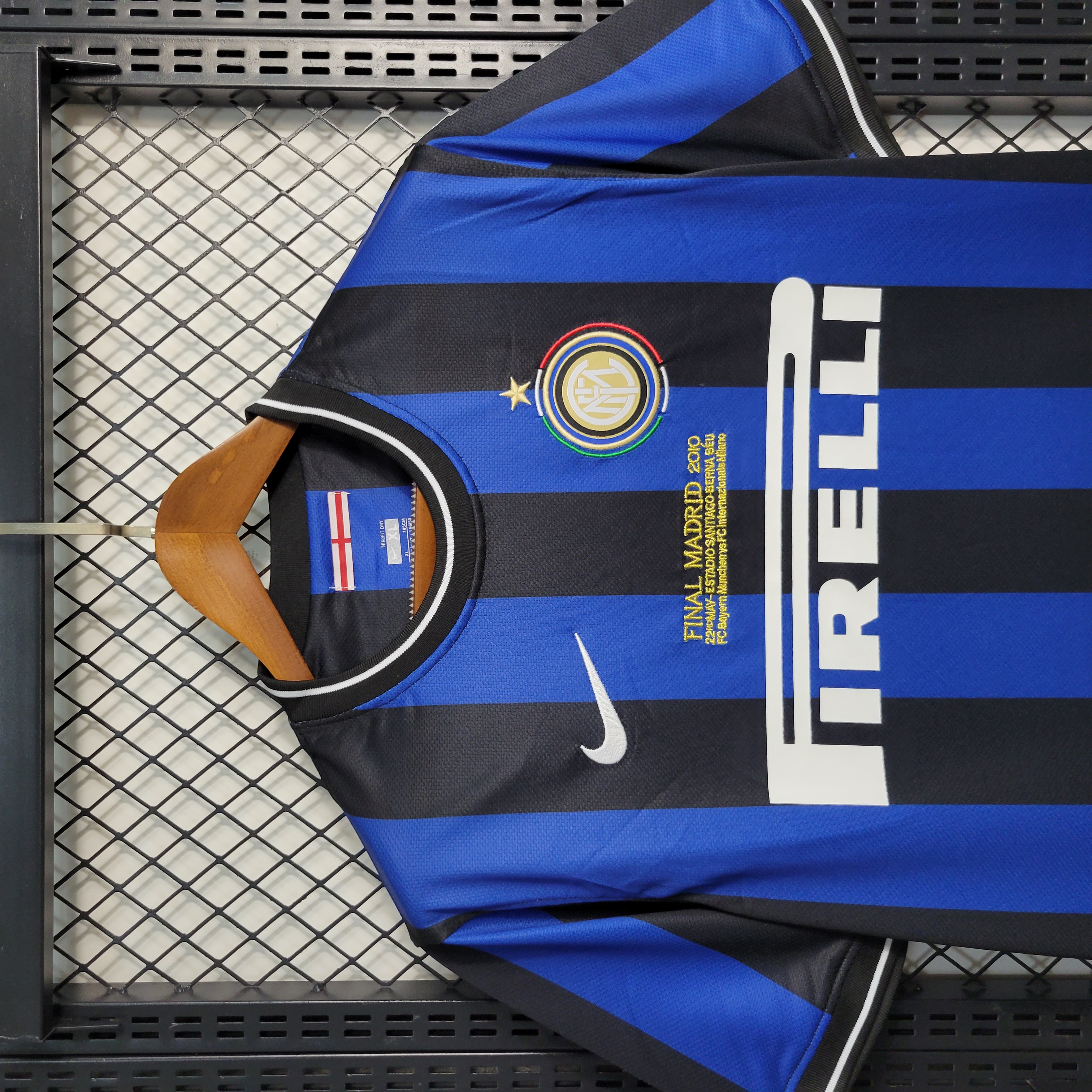 Retro Inter Milan 09-10 Home Stadium Jersey - Champions League Final - ReplicasJersey