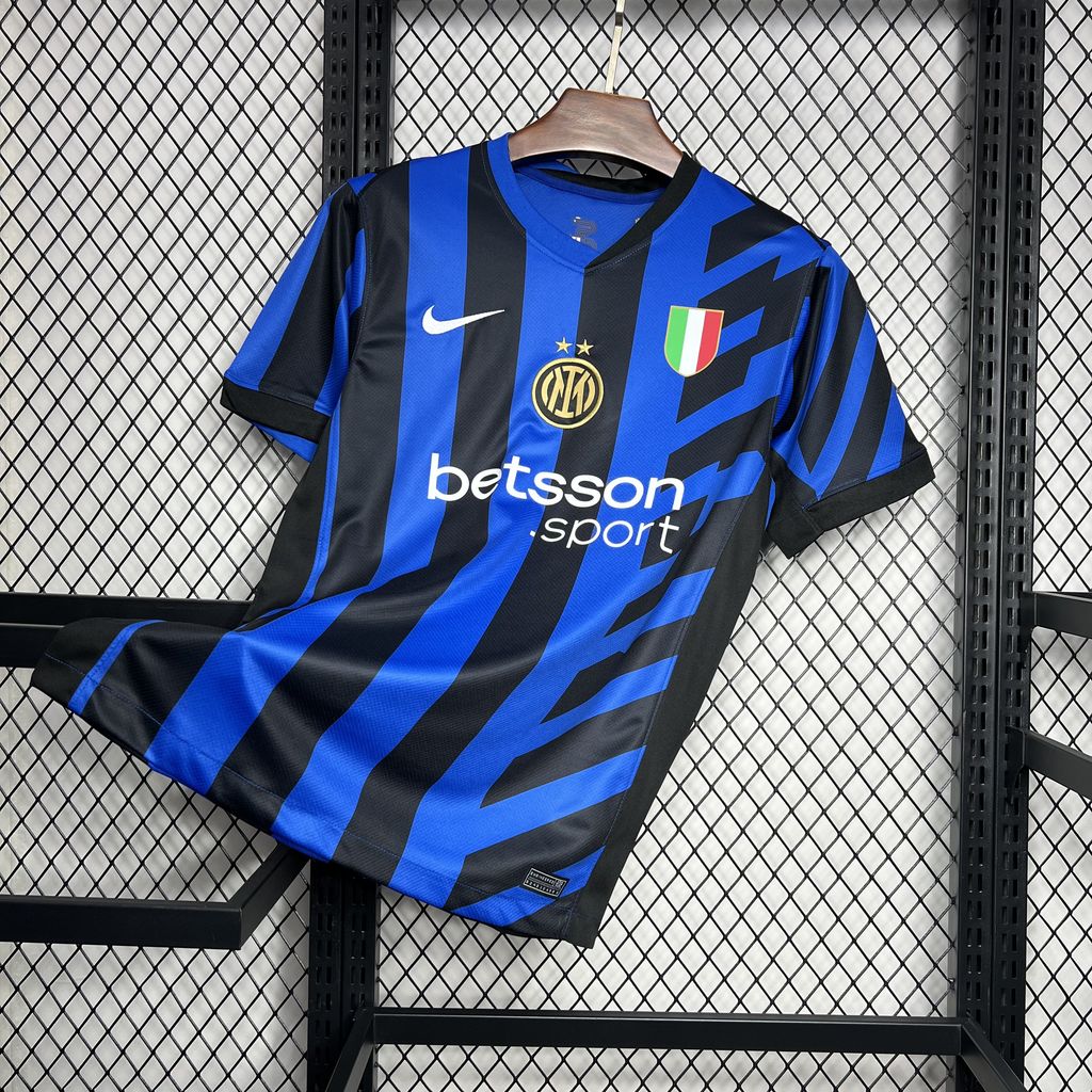 Inter Milan 24-25 Home Stadium Jersey - Fans Version - ReplicasJersey
