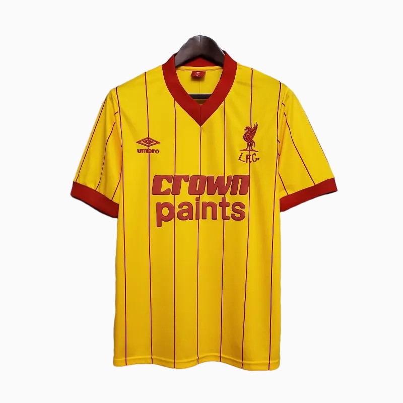 Retro Liver.pool 1982-84 Away Stadium Jersey - ReplicasJersey