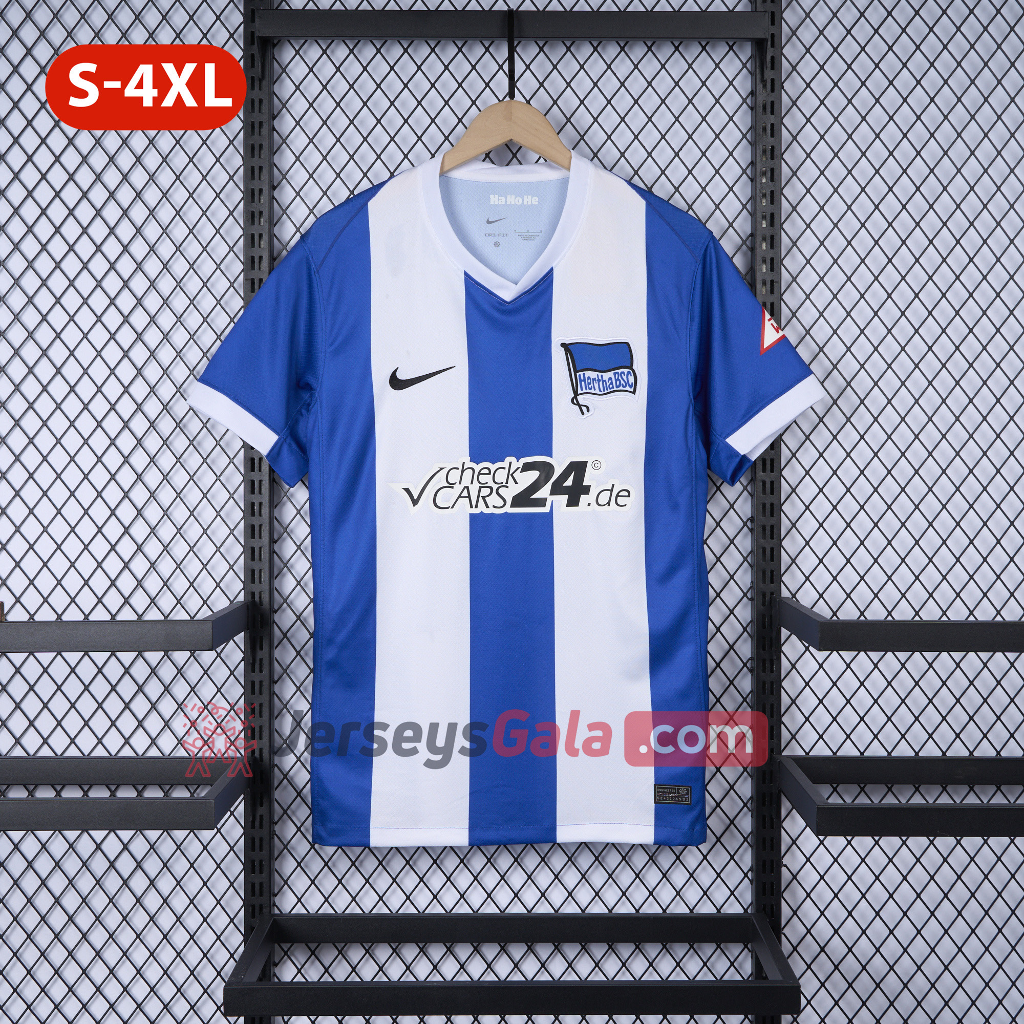 Hertha BSC 24-25 Home Stadium Jersey - Fans Version - ReplicasJersey