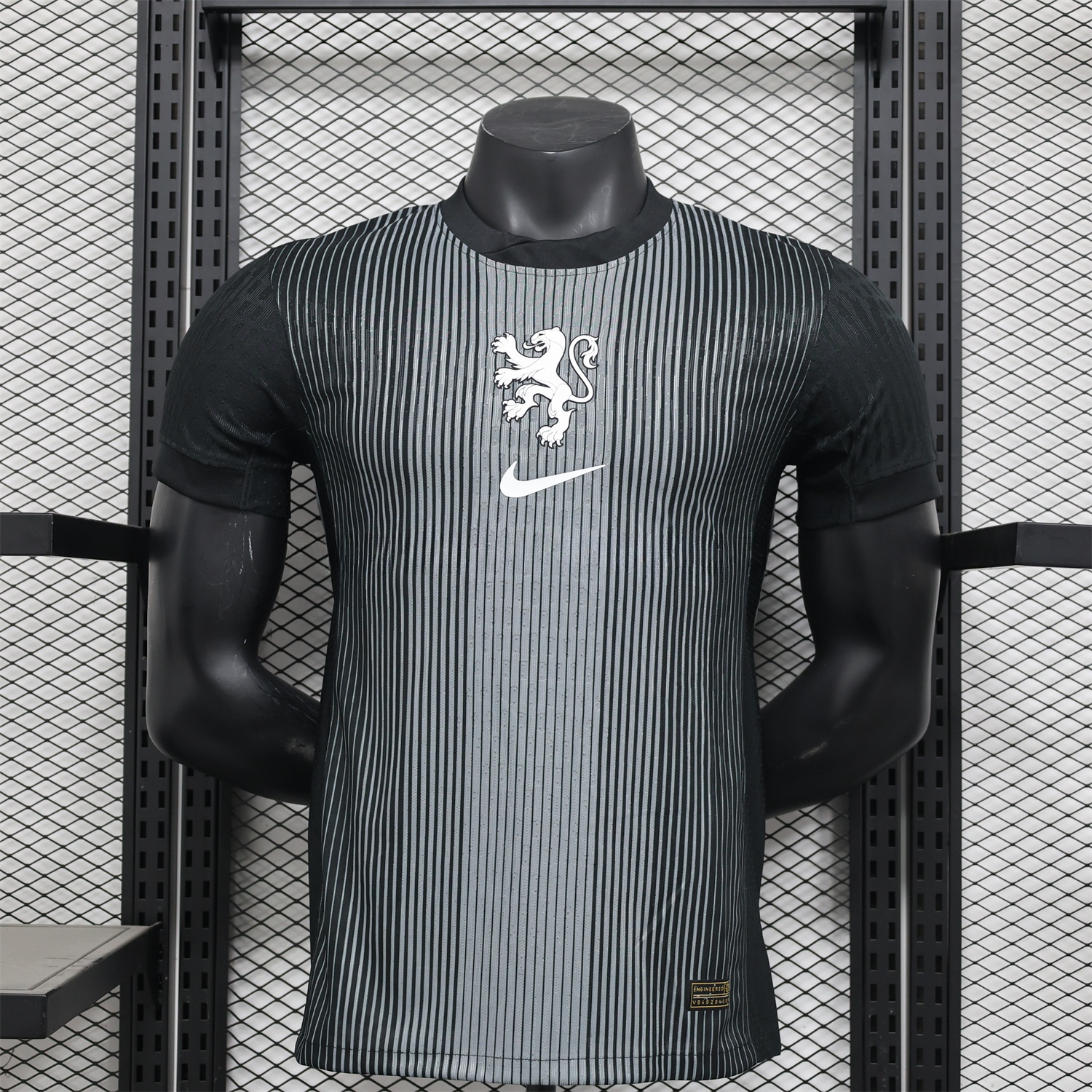 Netherlands 2025-26 Black Goalkeeper Jersey - Player Version - ReplicasJersey