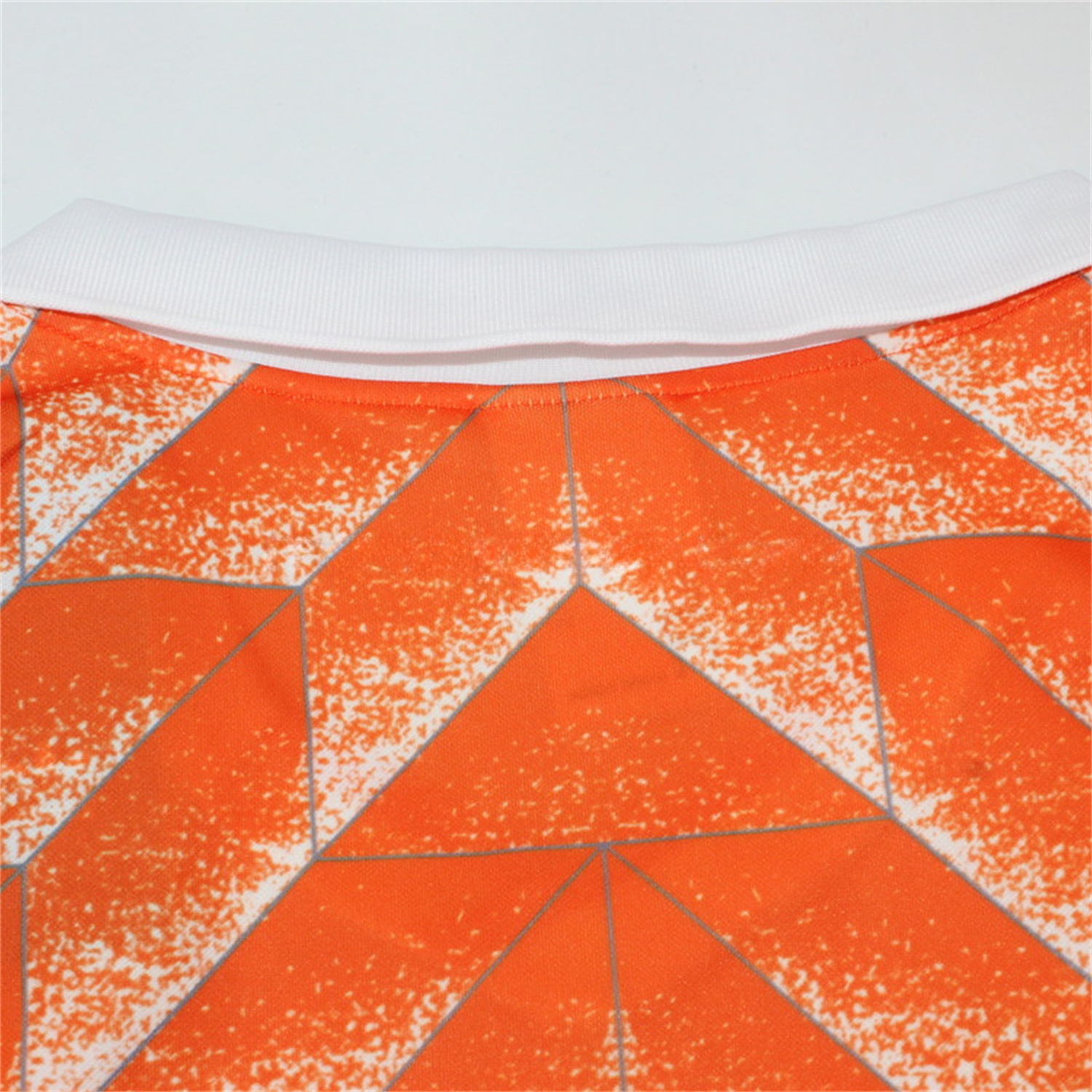 Retro Netherlands 1988 Home Long Sleeves Jersey - ReplicasJersey