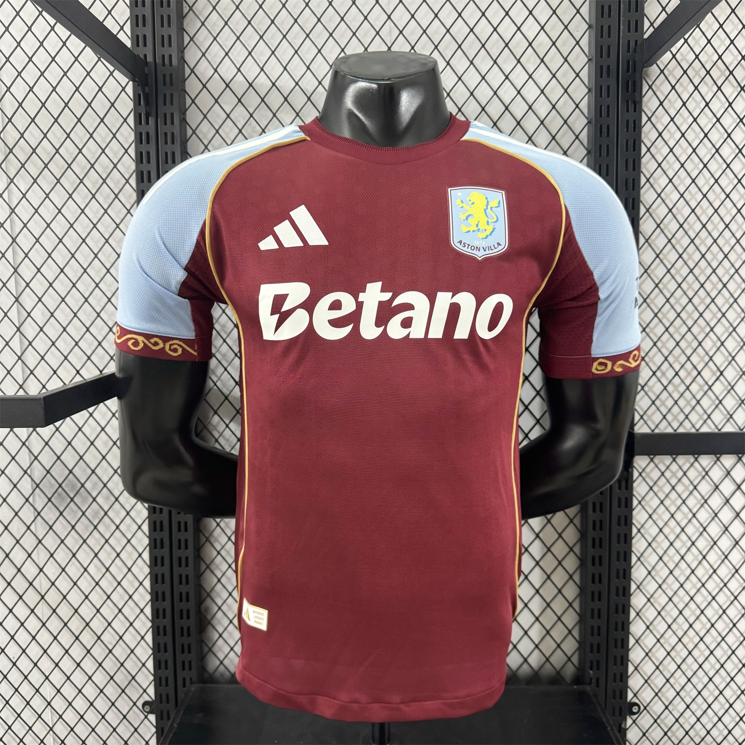 Aston Villa 25-26 Home Jersey - Player Version - ReplicasJersey