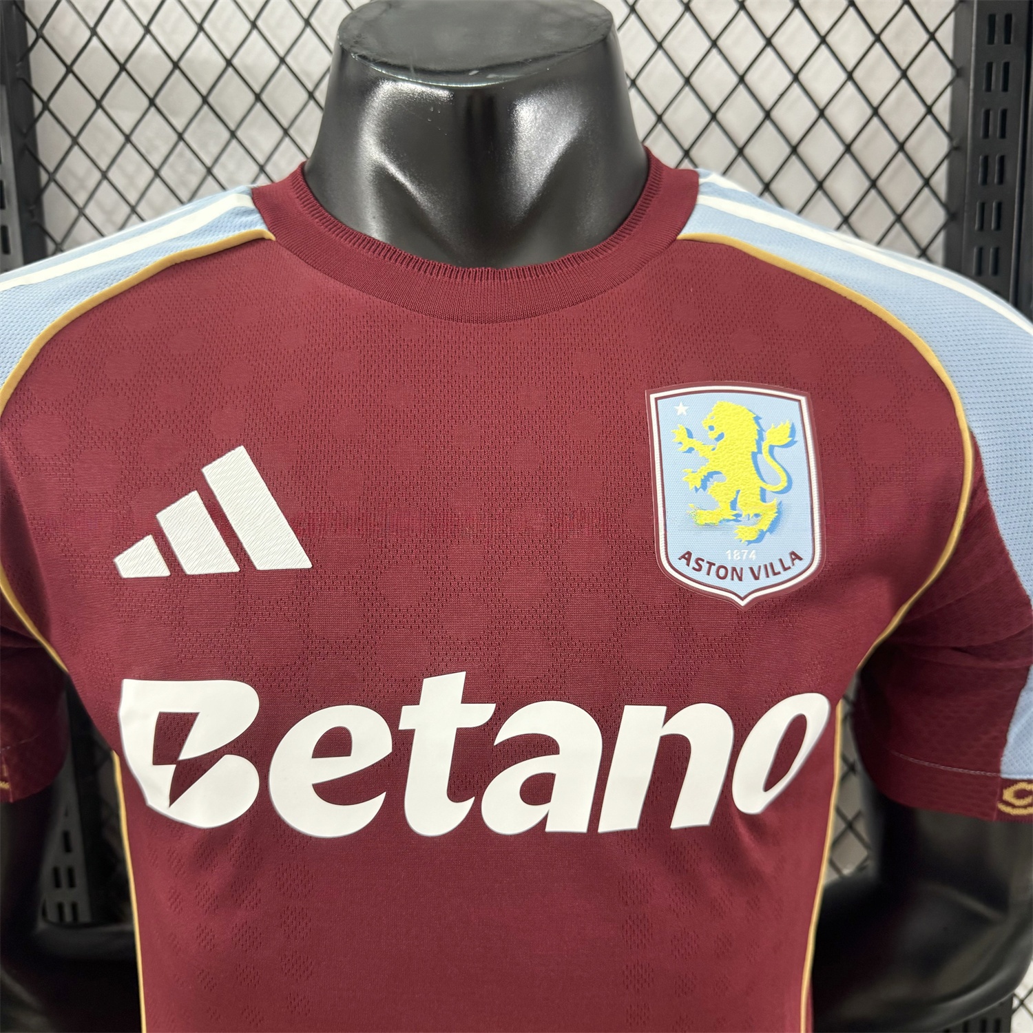 Aston Villa 25-26 Home Jersey - Player Version - ReplicasJersey