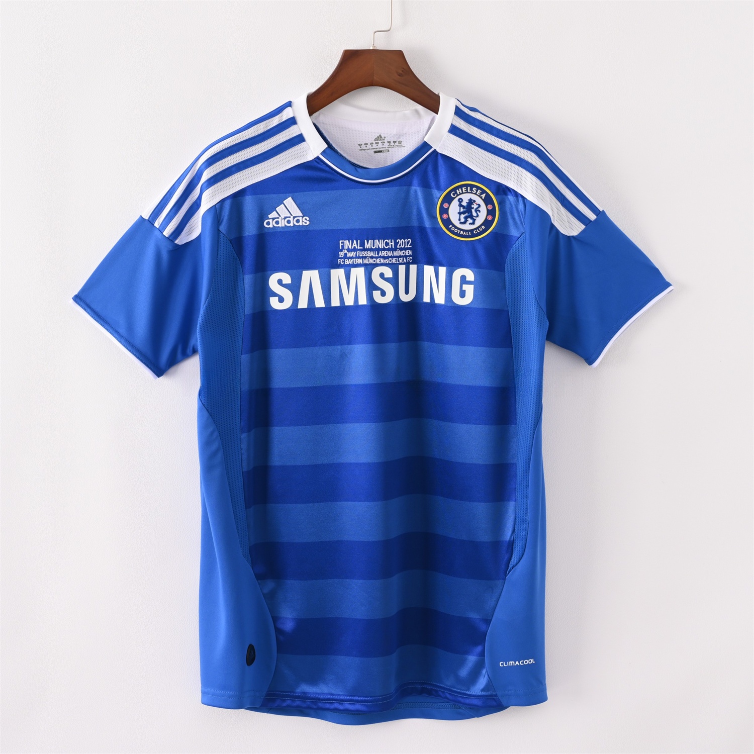 Retro C.H.E.L.S.E.A 2011-12 Home Stadium Jersey - Champions League Final - ReplicasJersey