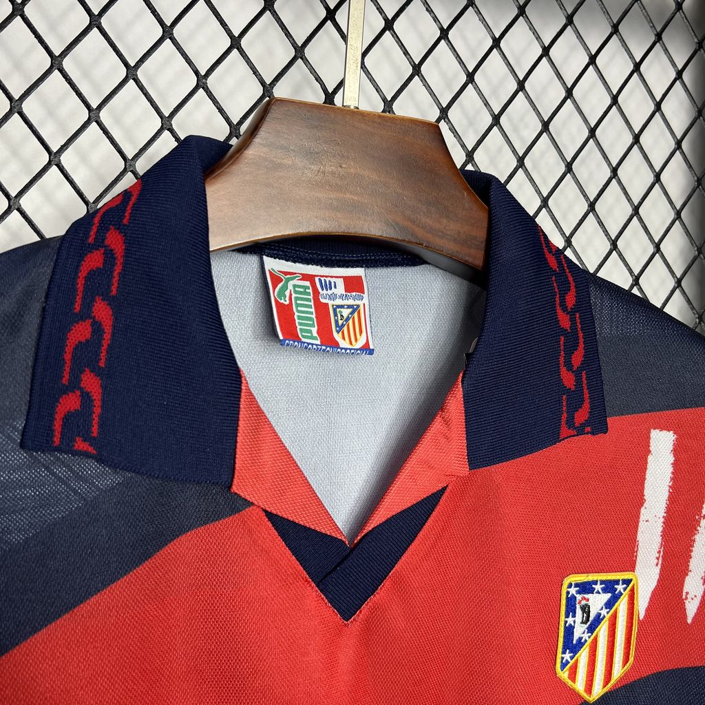 Retro Atletico Madrid 1996-97 Away Jersey - ReplicasJersey