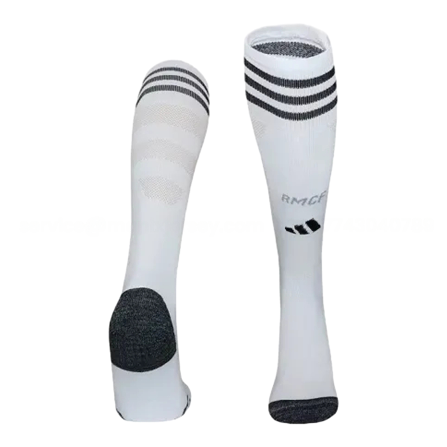Real Madrid 25-26 Home Socks - White - ReplicasJersey
