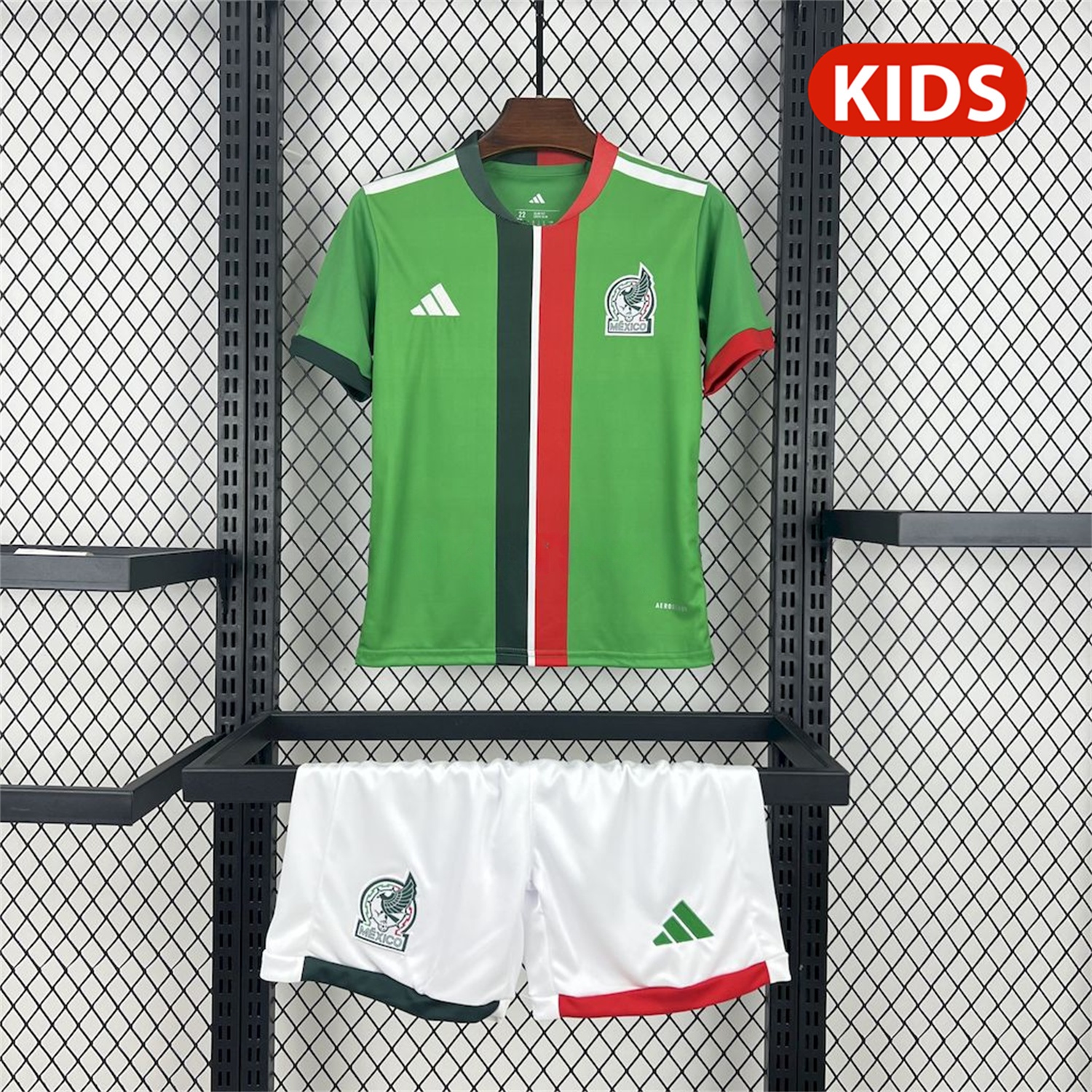 Mexico 25-26 Home Kids Kit - ReplicasJersey
