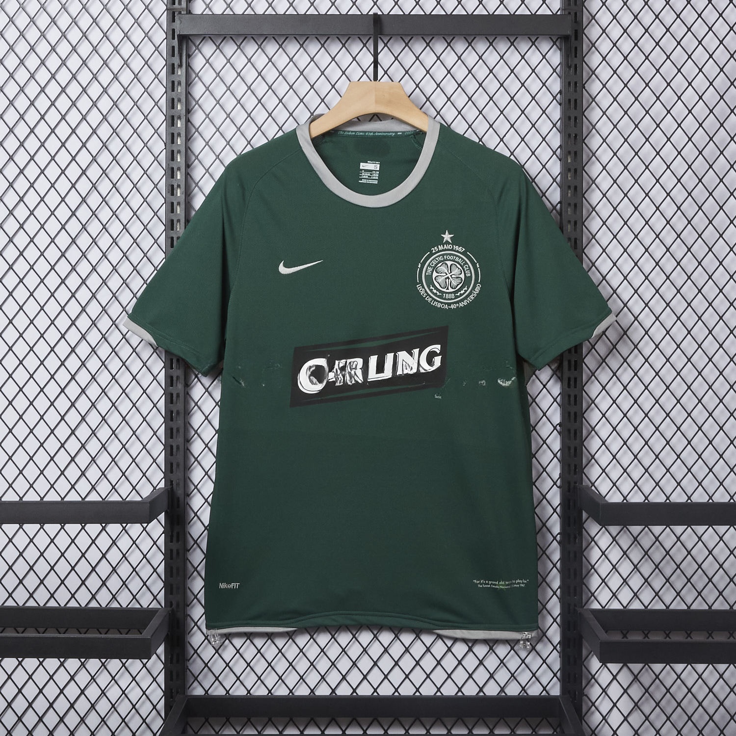 Retro Celtic 2006-07 Champions League 40th Anniversary Away Jersey - ReplicasJersey