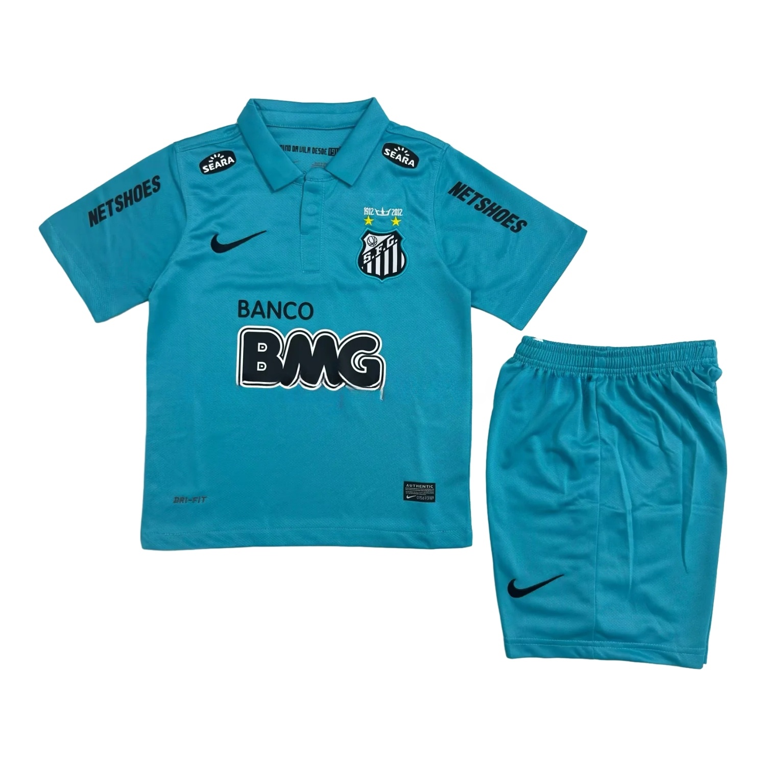 Retro Santos 2012 Third Kids Kit - ReplicasJersey