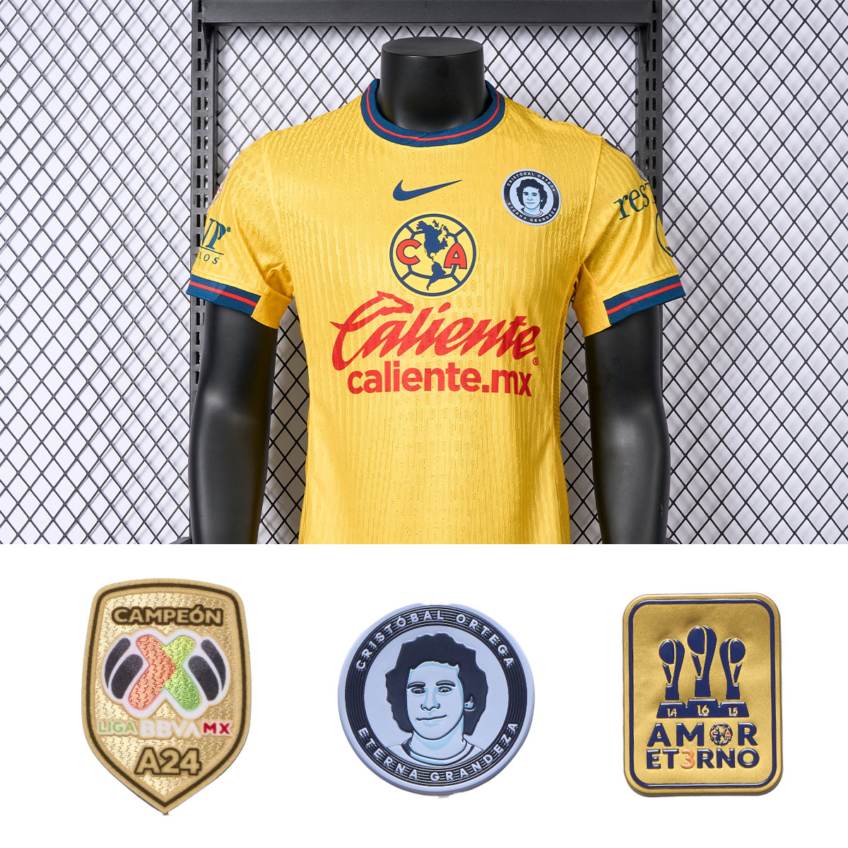 Club América 24-25 Home Jersey - Player Version - ReplicasJersey