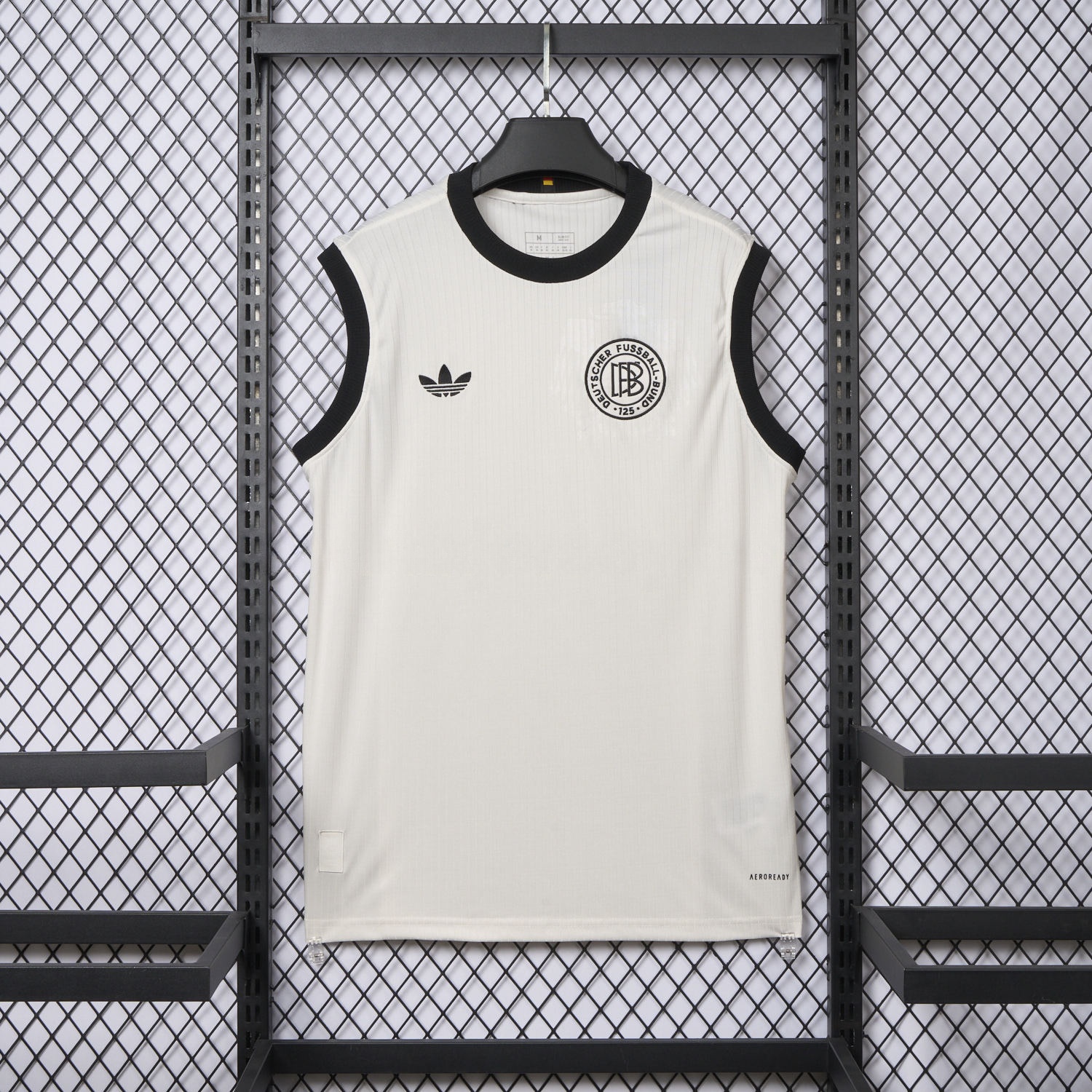 Germany 2025 125-Year Anniversary Commemorative Edition White Vest - Fans Version - ReplicasJersey