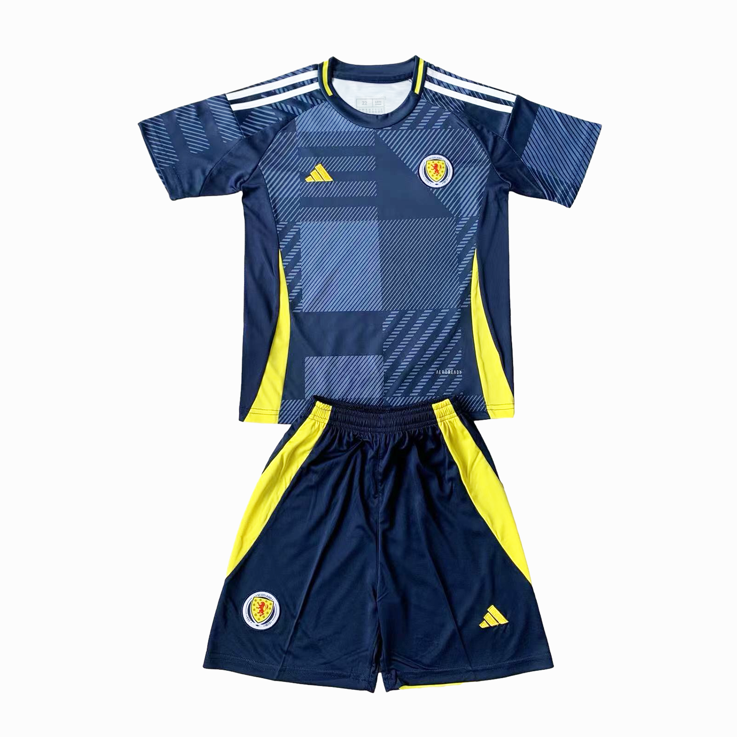 S-c-o.t l.a-n.d 2024 Home Stadium Goalkeeper Kids Kit - ReplicasJersey