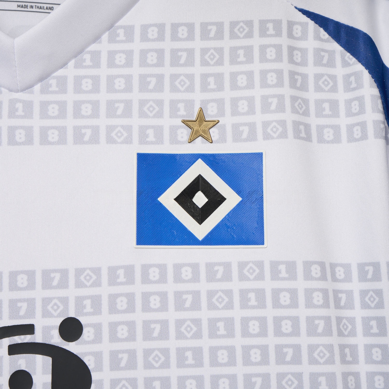 【Team Signatures Version】Hamburger SV 24-25 Home Jersey - Fans Version - ReplicasJersey