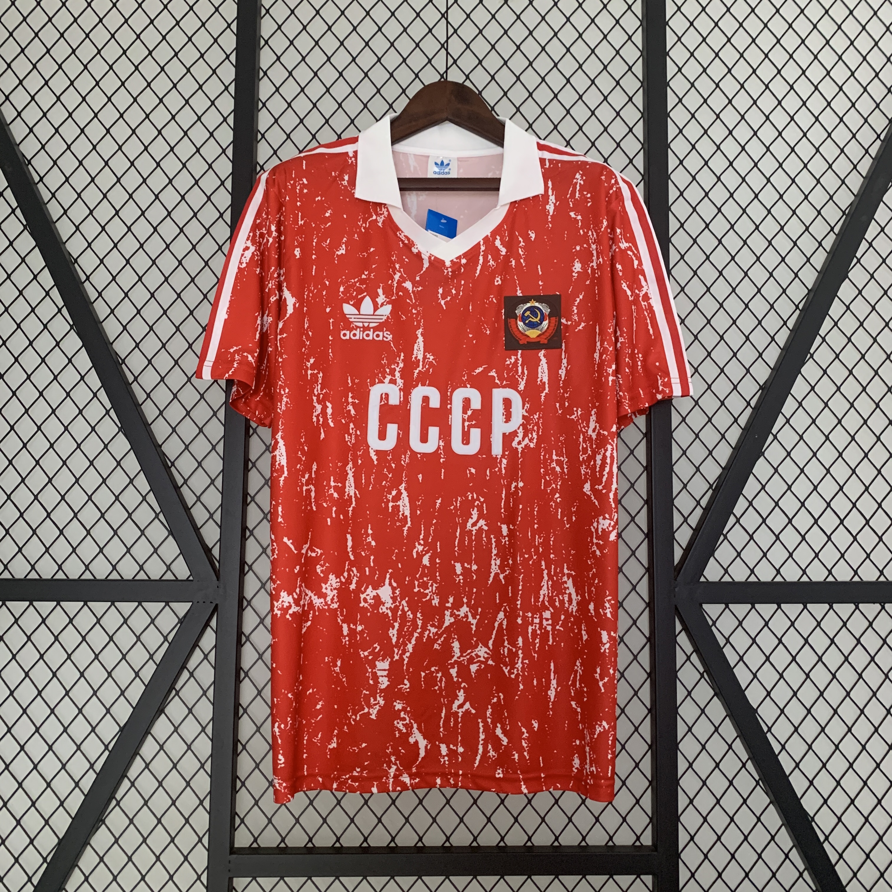 Retro Soviet Union 1990 Home Stadium Jersey - ReplicasJersey