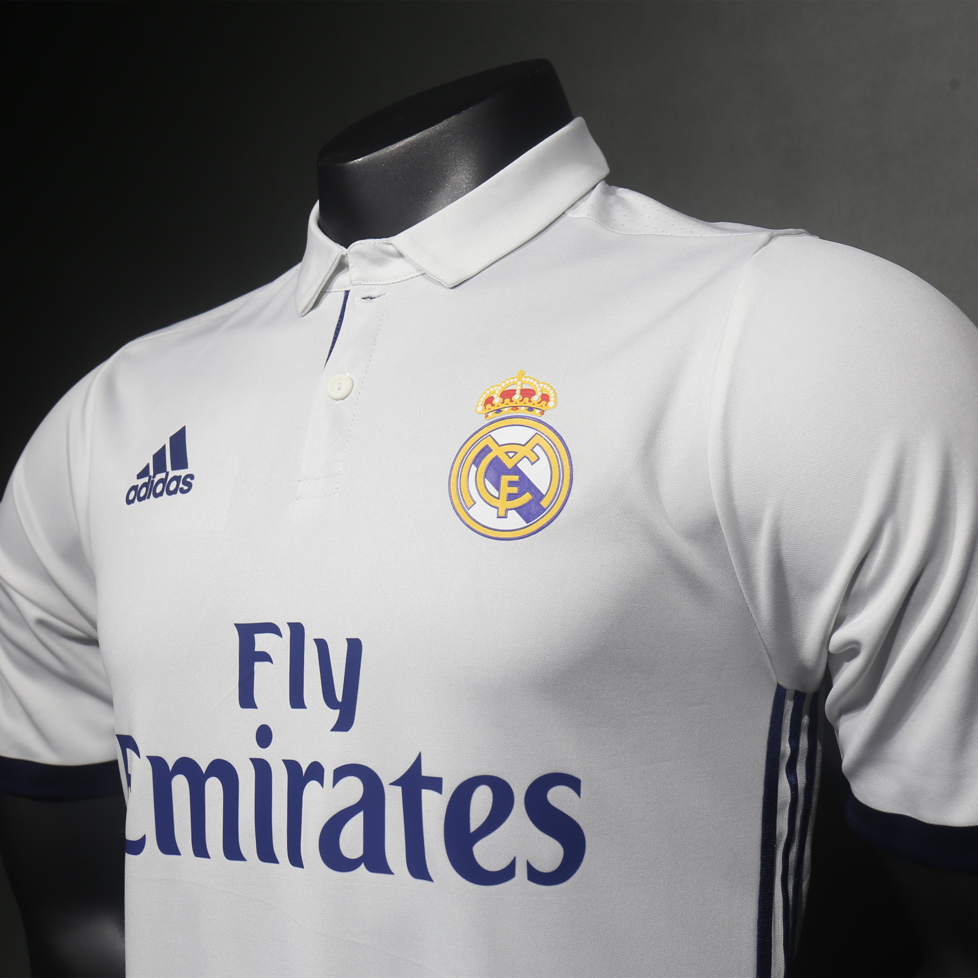 Retro Real Madrid 16-17 Home Jersey - Player Version - ReplicasJersey