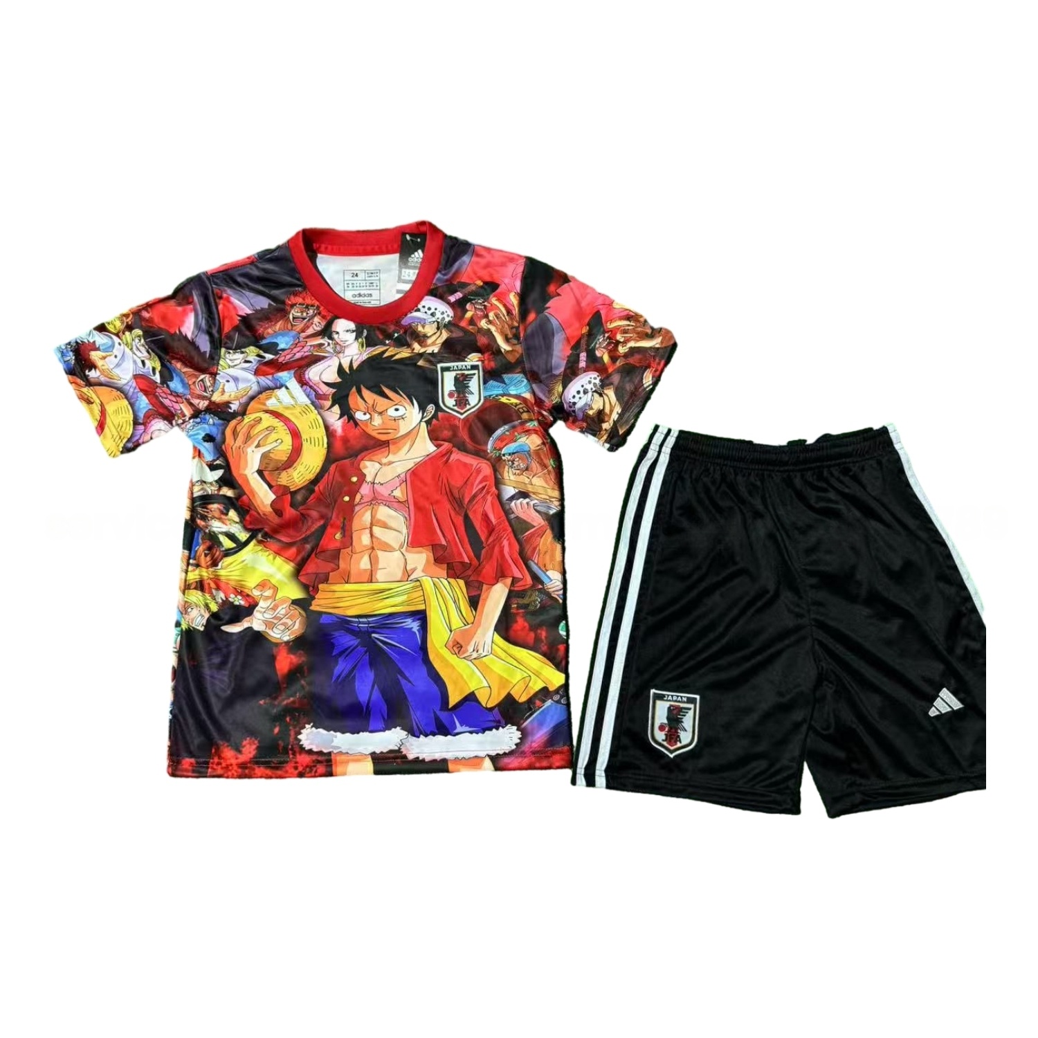 Japan 25-26 One Piece Luffy And The Crew Special Kids Kit - ReplicasJersey