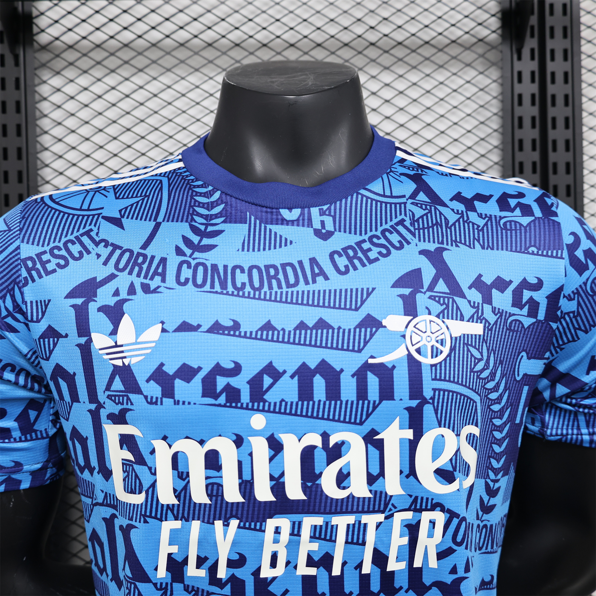 Arsenal 24-25 Blue 1986 Special Edition Jersey - Player Version - ReplicasJersey