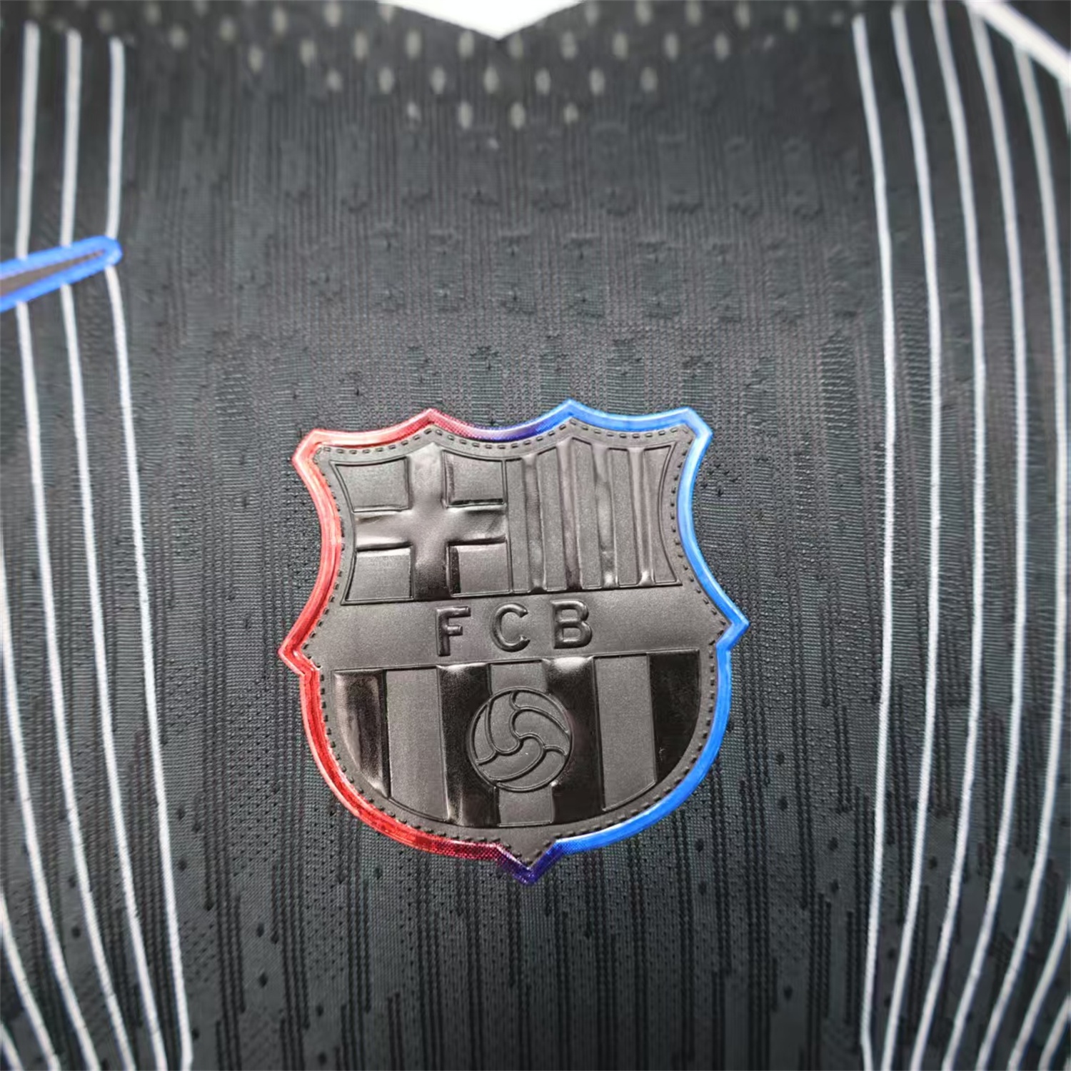 B.A.R.S.A 25-26 Black Big LOGO Special Jersey - Player Version - ReplicasJersey