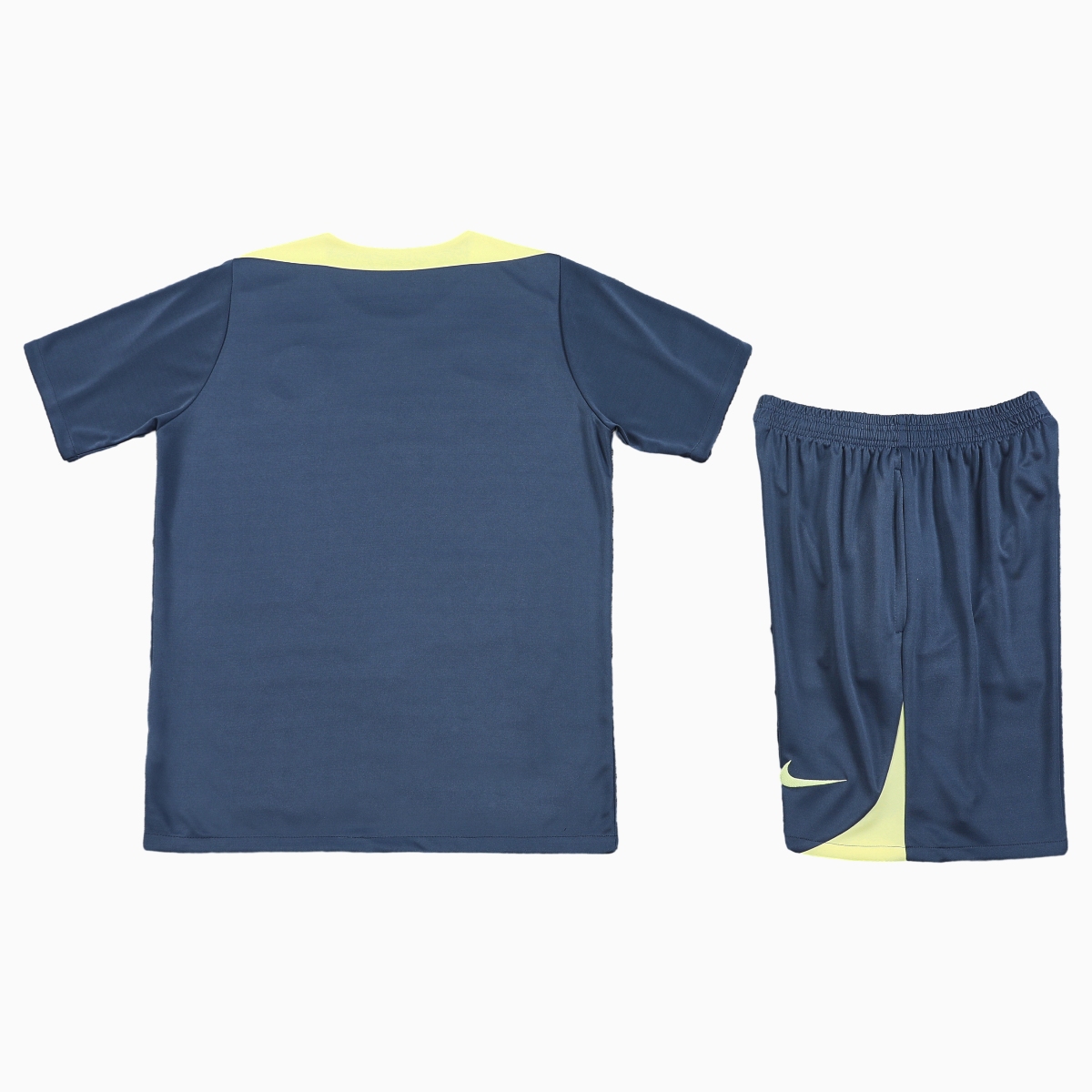 Club América 24-25 Short-Sleeve Training Set - Grey Top & Shorts - ReplicasJersey