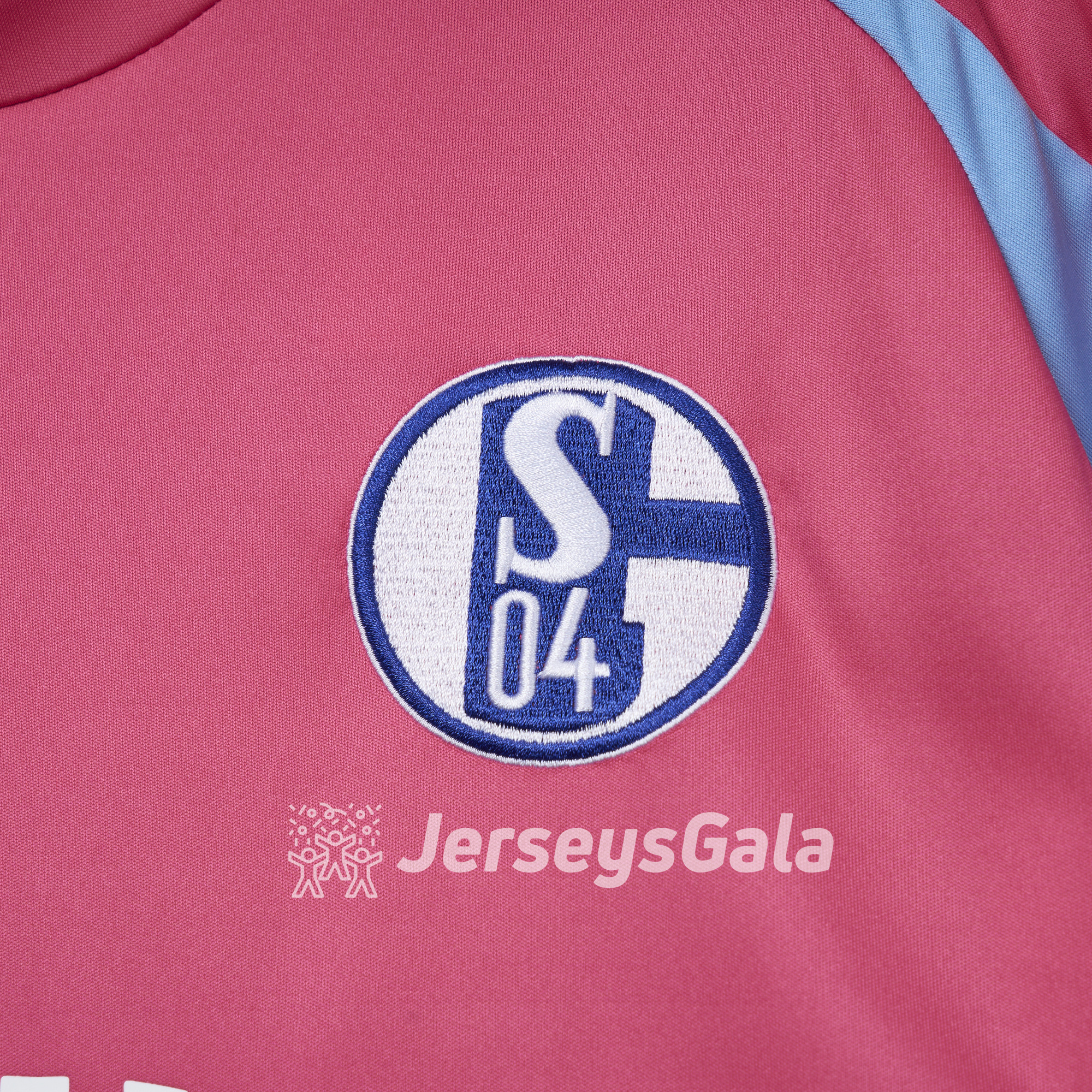 Schalke 04 24-25 GK Pink October Jersey - Fans Version - ReplicasJersey