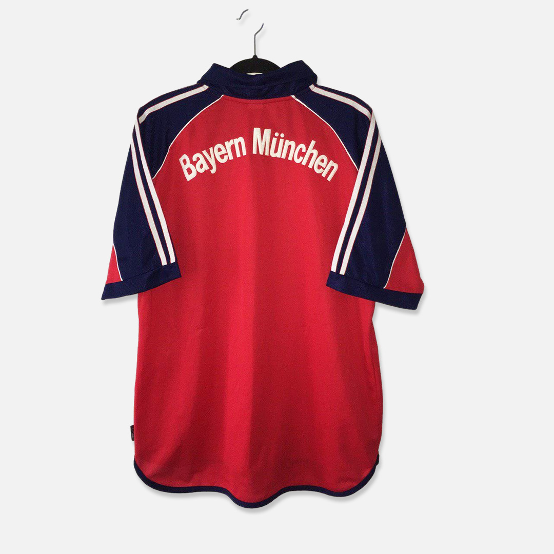 Bayern Munich Retro 1999-2001 Home Stadium Jersey - ReplicasJersey