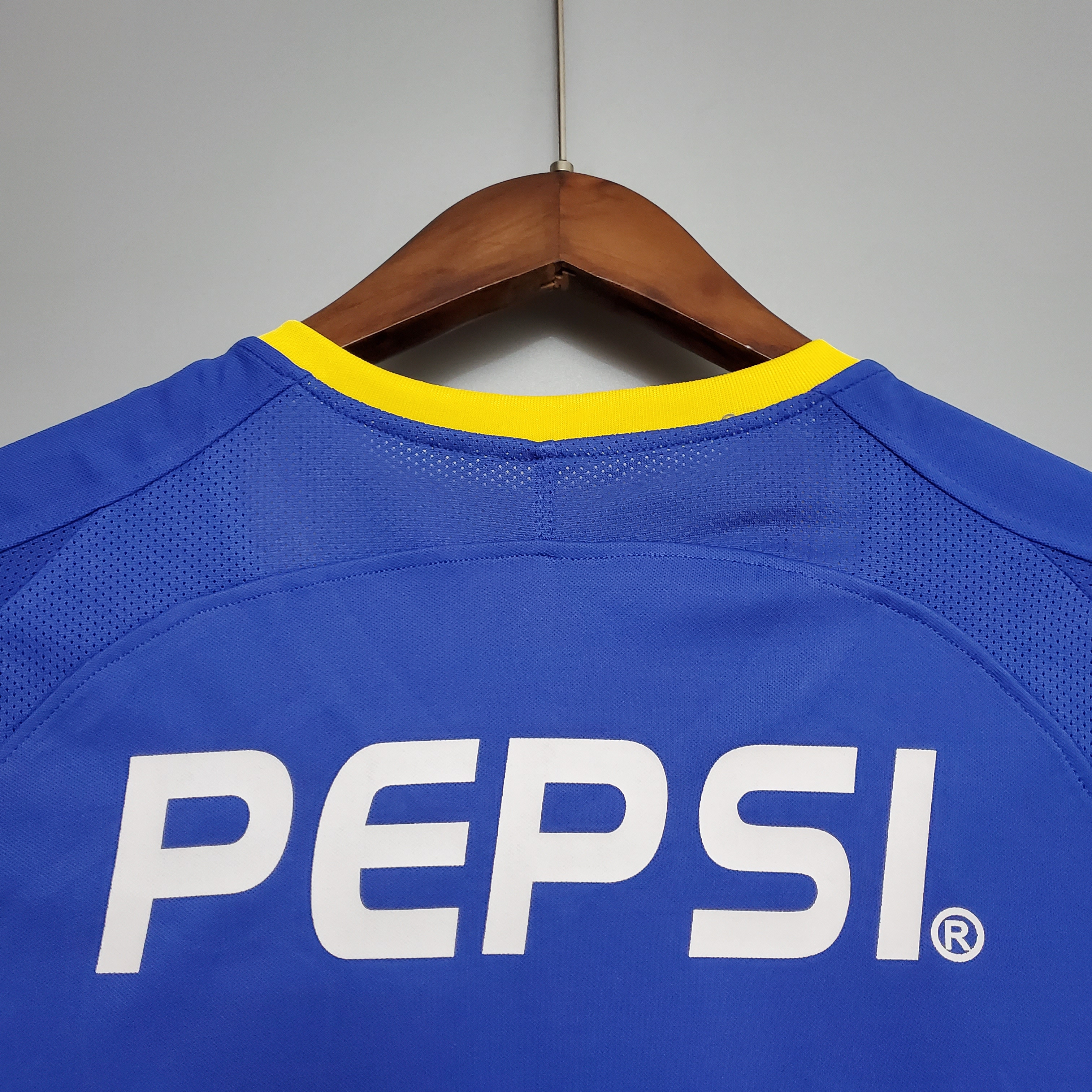 Retro Boca Juniors 2003-04 Home Stadium Jersey - ReplicasJersey