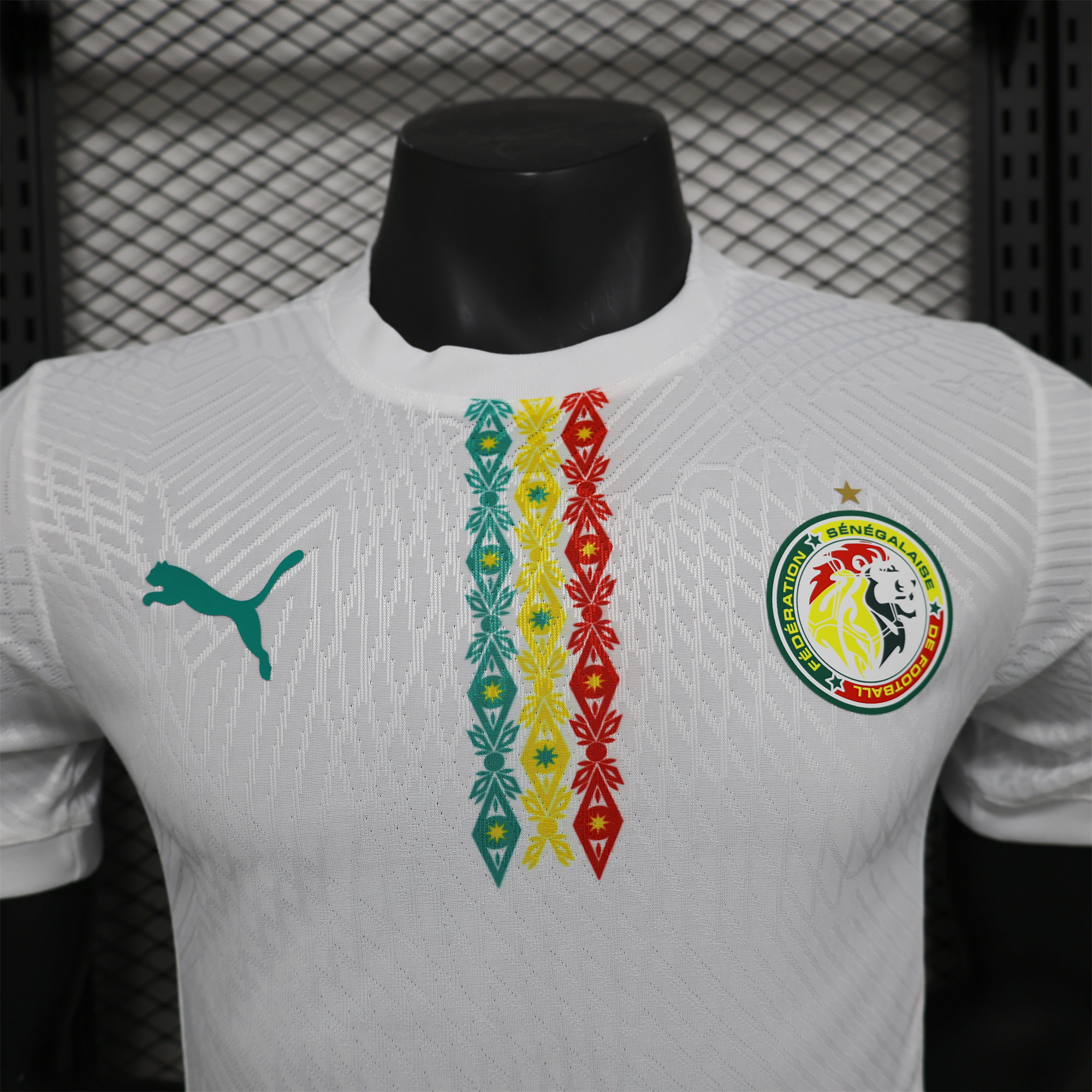 Senegal 24-25 Home White Jersey - Player Version - ReplicasJersey