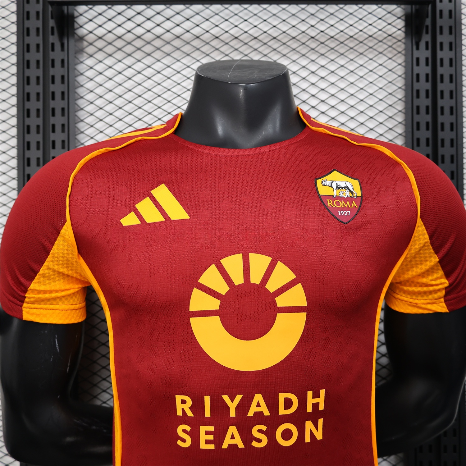 AS Roma 25-26 Home Jersey - Player Version - ReplicasJersey